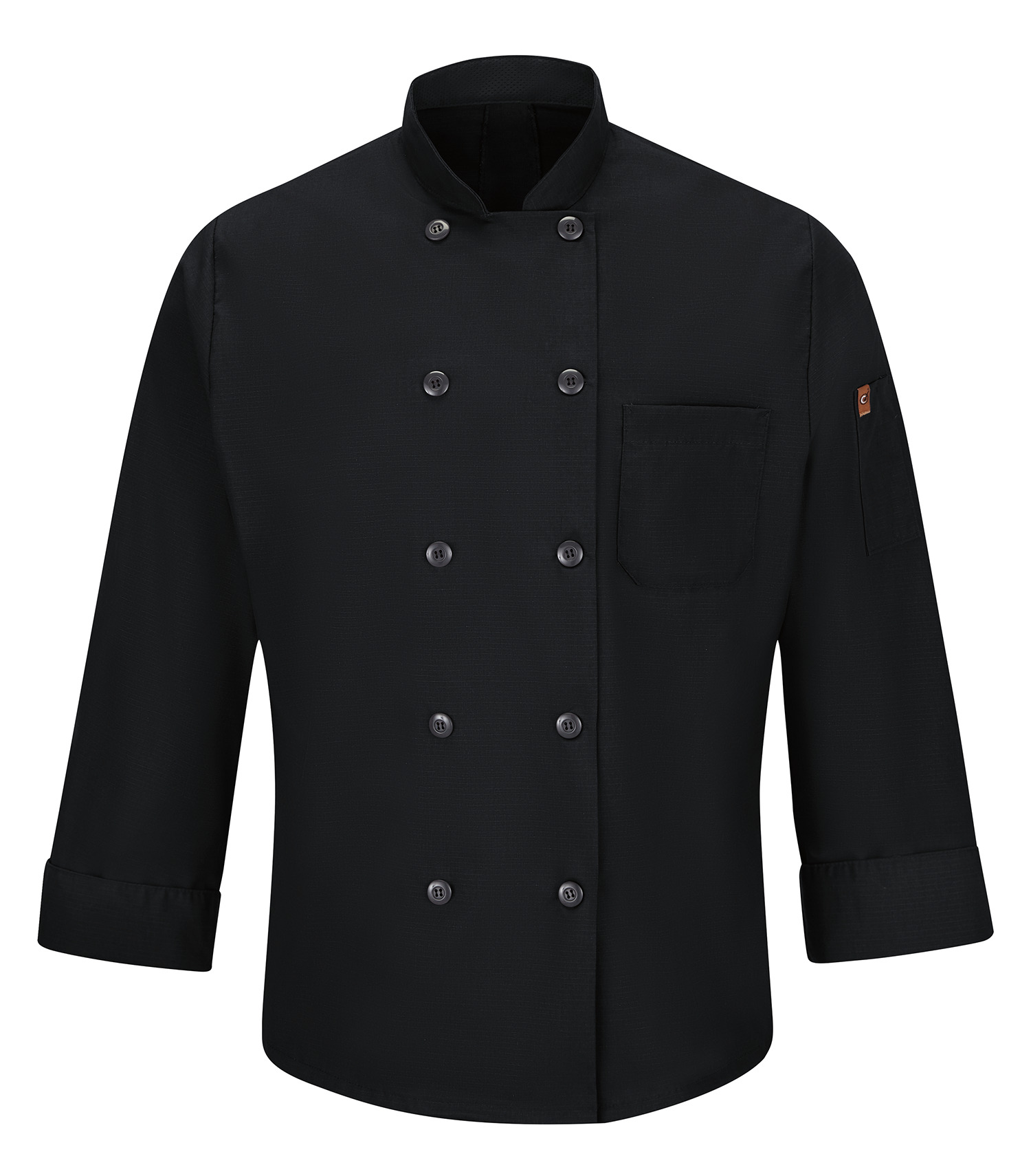 Red Kap® 042X RED KAP&reg; CHEF DESIGNS&reg; CHEF COAT WITH OILBLOK + MIMIX™. 042X - Special Order - XPRESS Feature Item