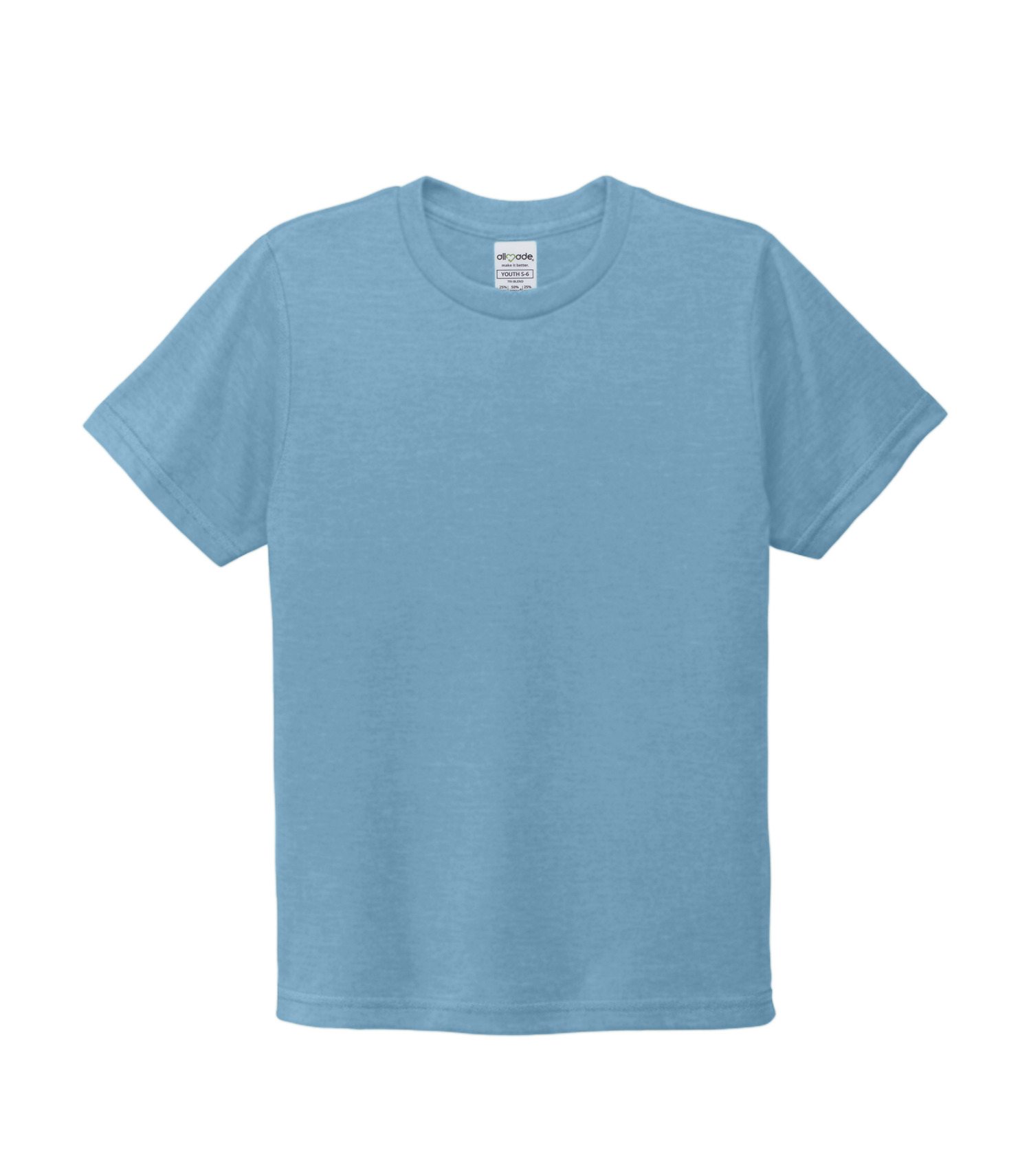 ALLMADE® YOUTH ORGANIC COTTON TEE — Arctic Blue