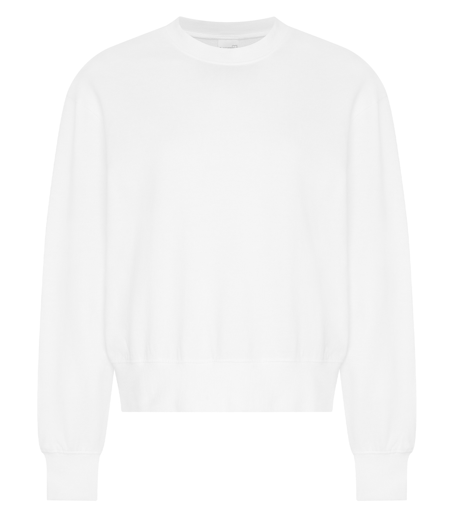 ATC Authentic Colours™ ATC1766L ATC AUTHENTIC COLOURS™ GARMENT-DYED LIGHTWEIGHT LADIES' CREWNECK SWEATSHIRT — White