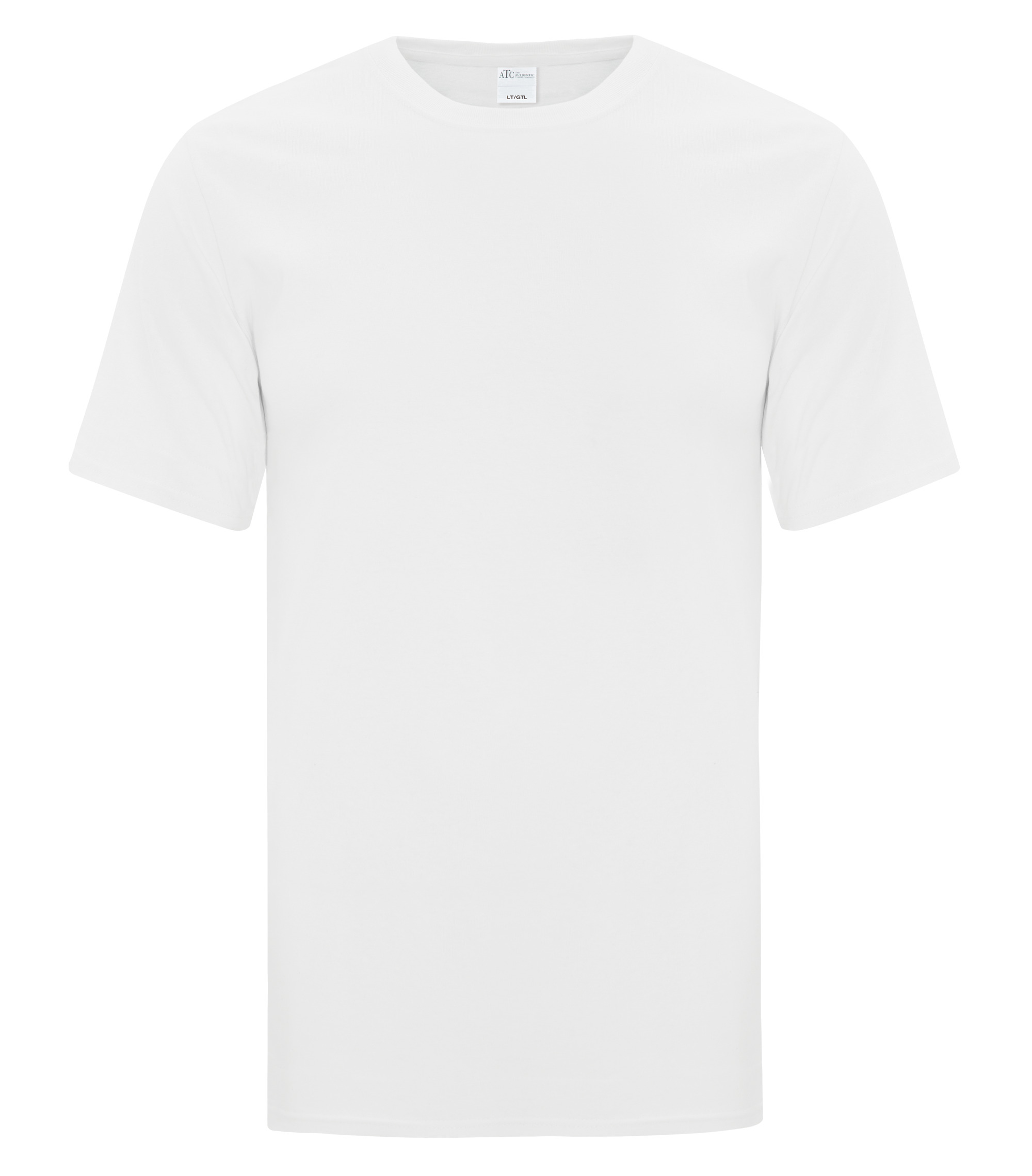 ATC™ Everyday Collection® ATCS1000 ATC™ EVERYDAY SIDE SEAM TEE — White