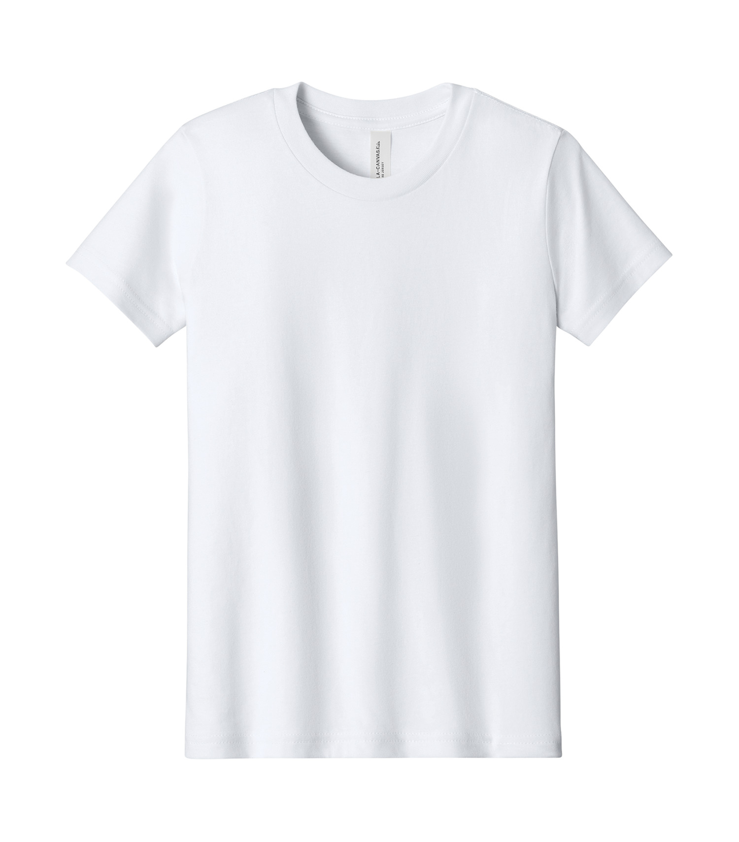 Bella + Canvas® BC3001Y BELLA+CANVAS® YOUTH JERSEY SHORT SLEEVE TEE — White