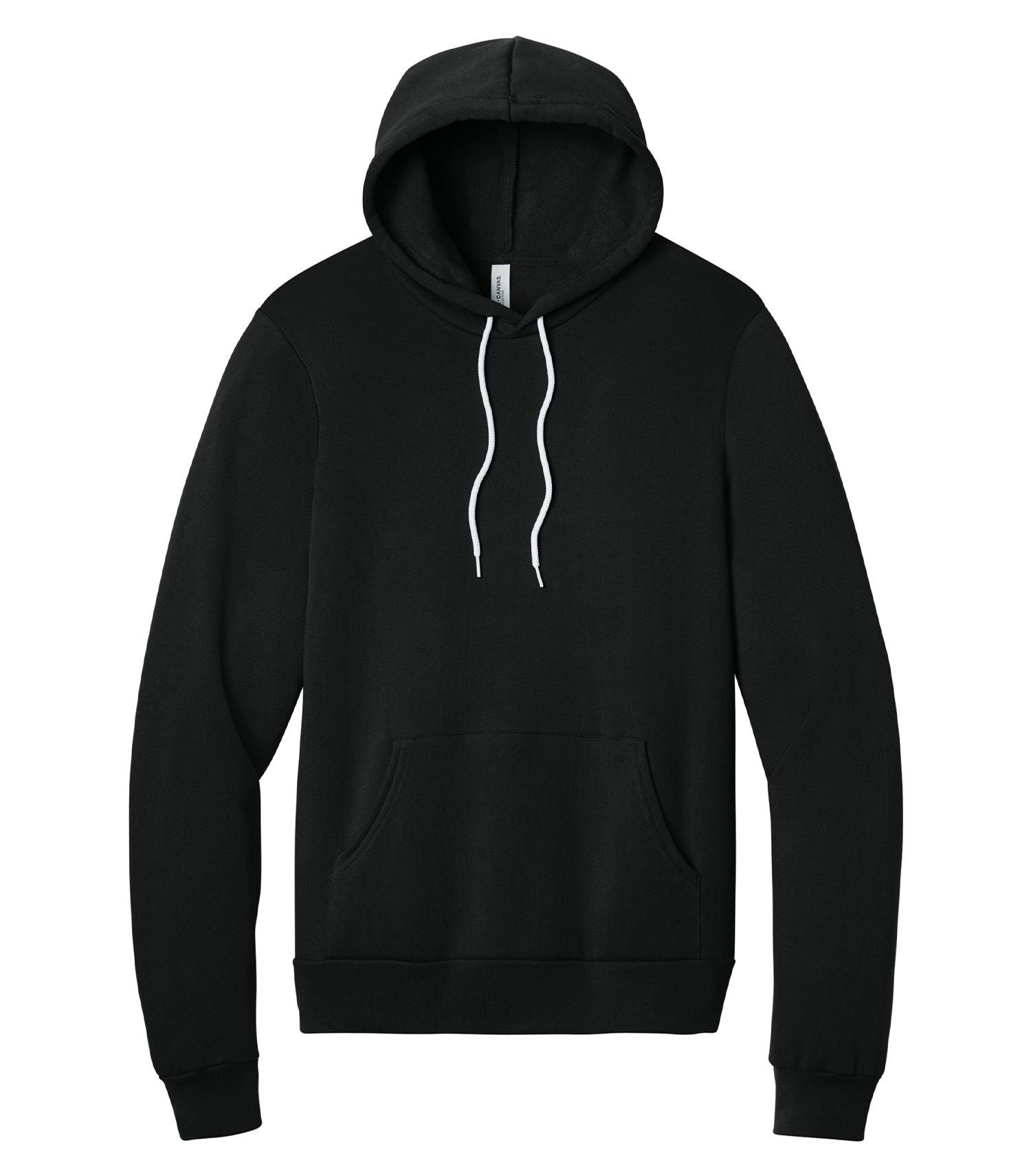 Bella + Canvas® BC3719 BELLA+CANVAS® UNISEX SPONGE FLEECE PULLOVER HOODIE — Black