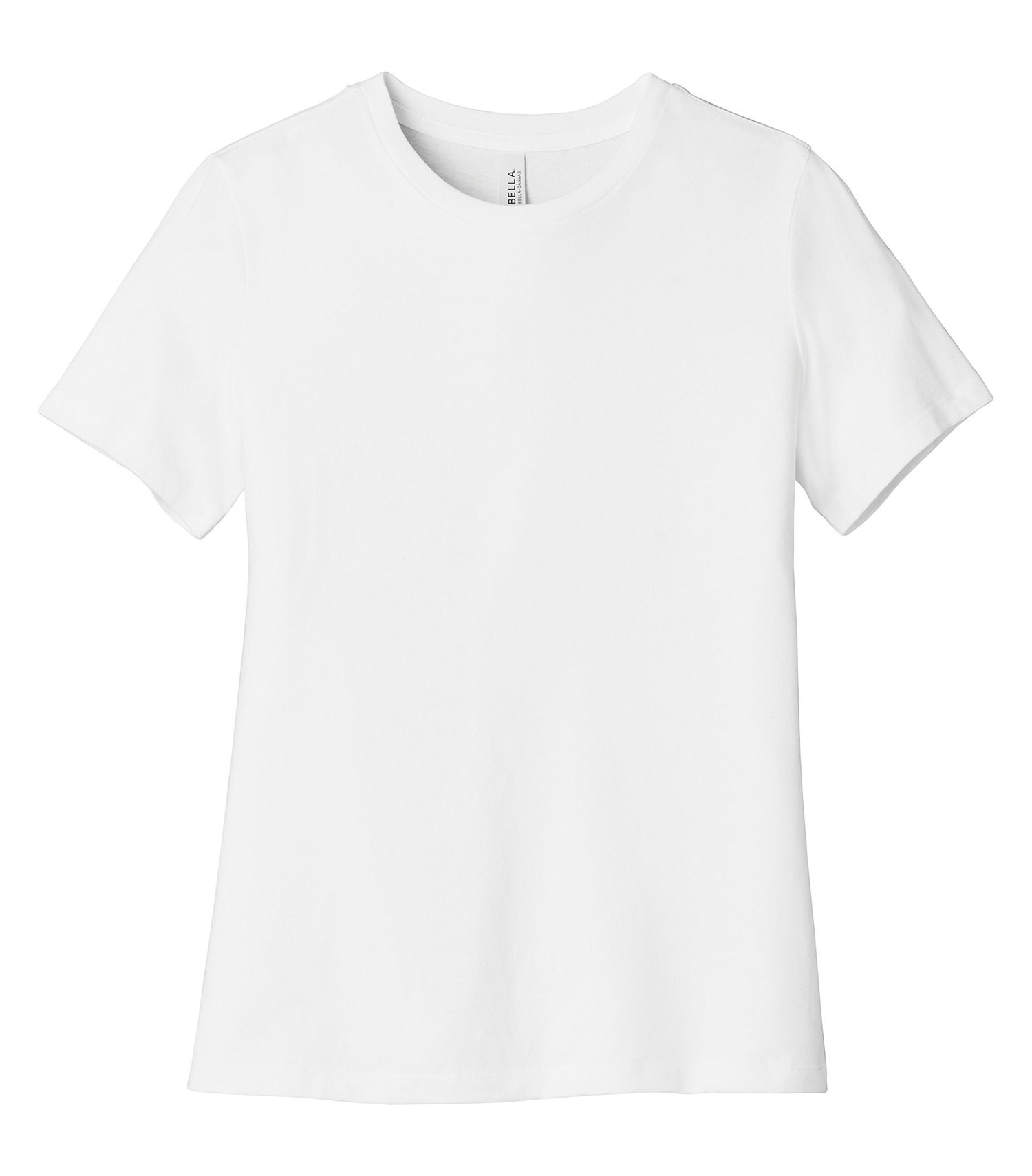 Bella + Canvas® BC6400 BELLA+CANVAS® WOMEN'S RELAXED JERSEY SHORT SLEEVE TEE — White