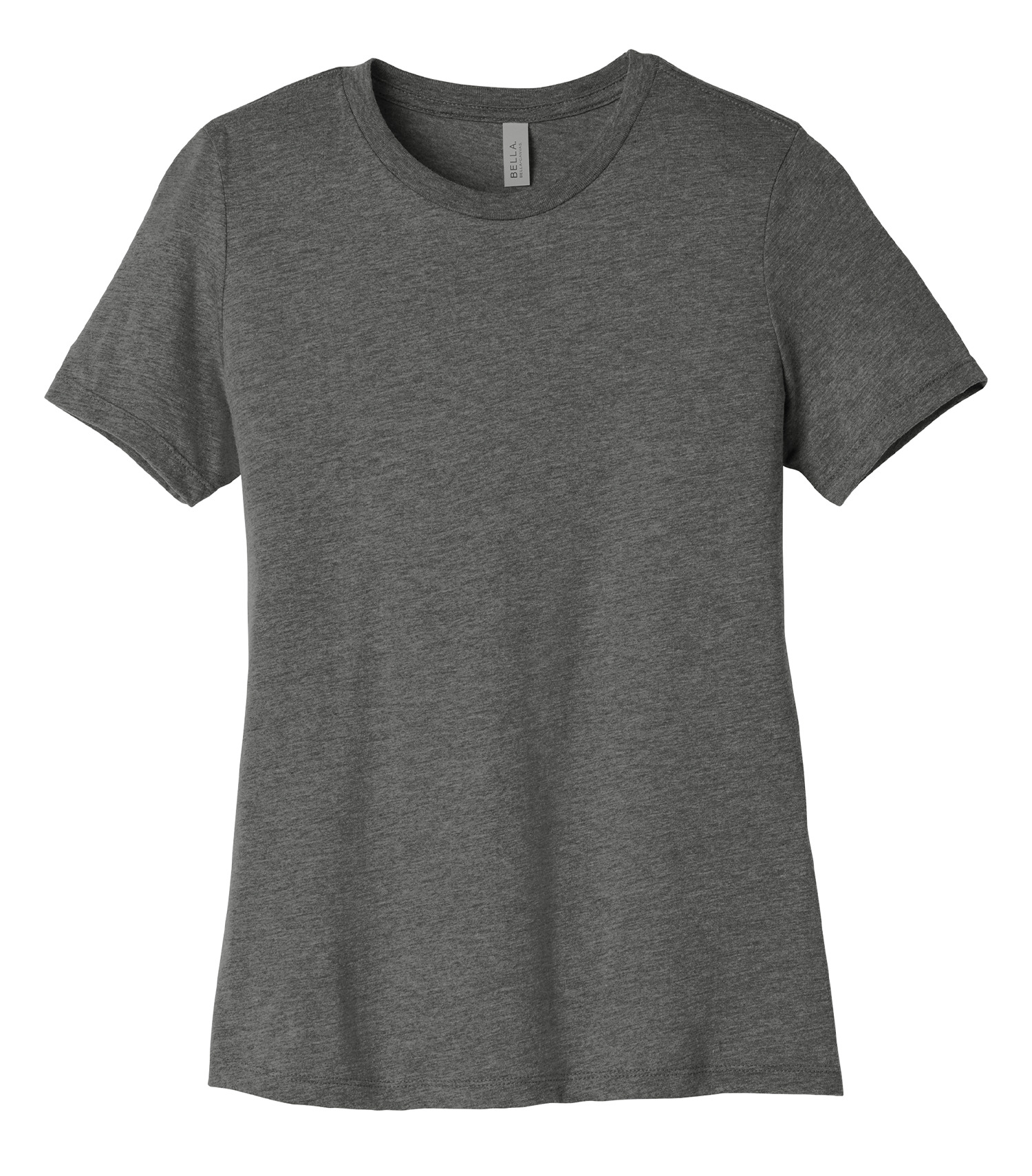 Bella + Canvas® BC6413 BELLA+CANVAS® WOMEN'S RELAXED TRIBLEND TEE — Charcoal-Black Triblend
