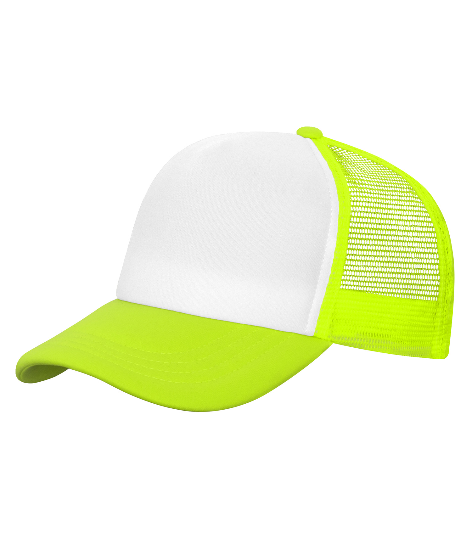 White/Neon Yellow