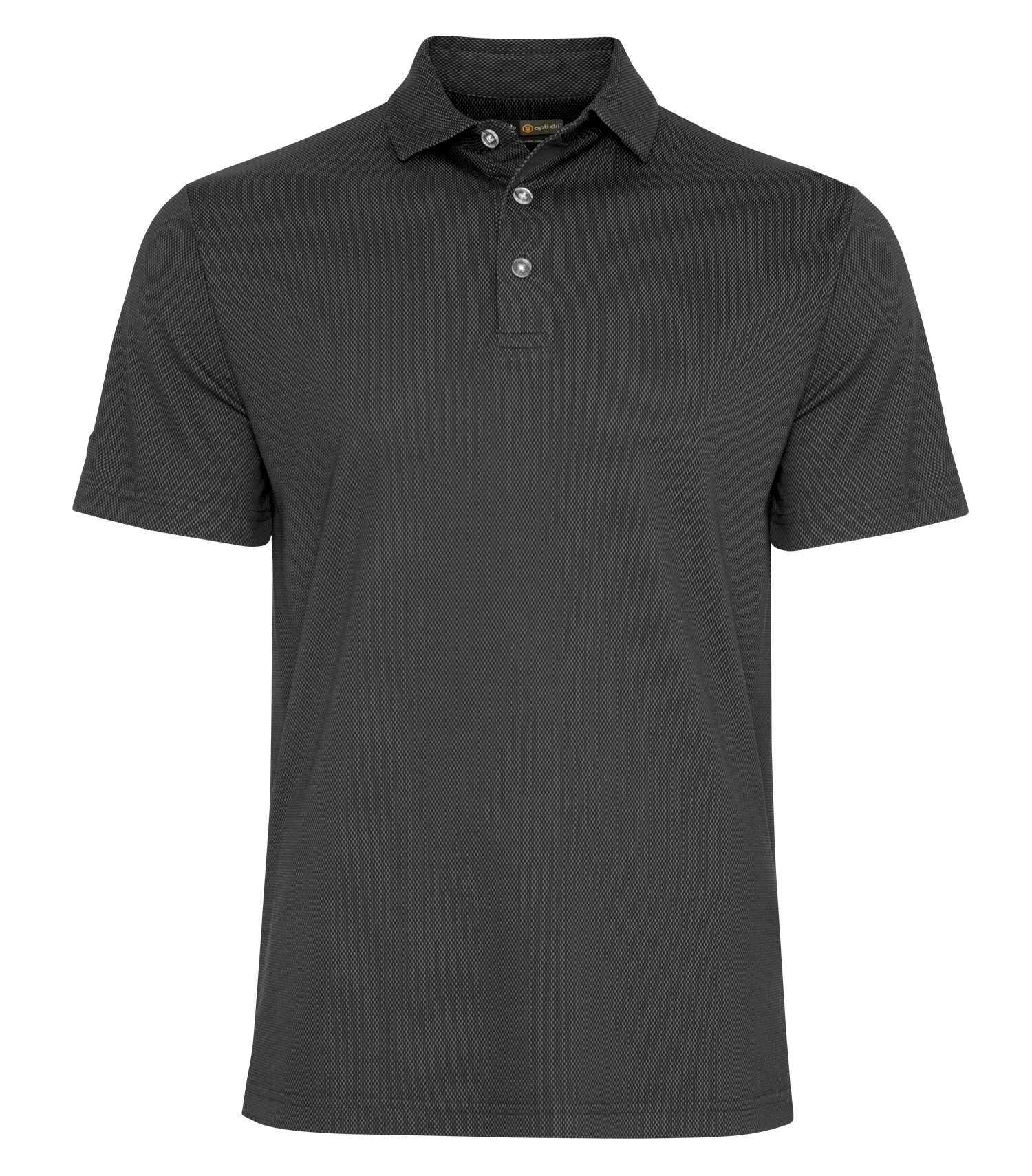 CALLAWAY BIRDSEYE POLO — Black