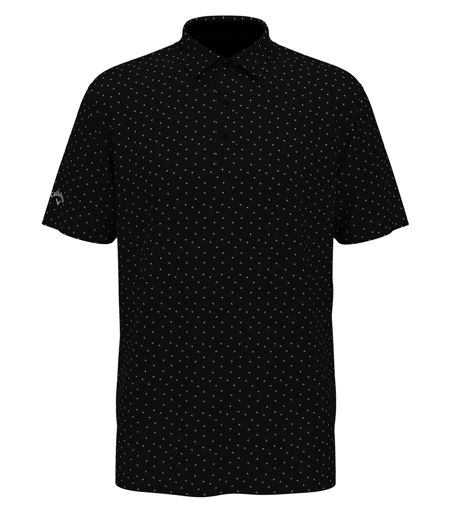Callaway CGM791 CALLAWAY MICRO CHEV PRINT POLO
