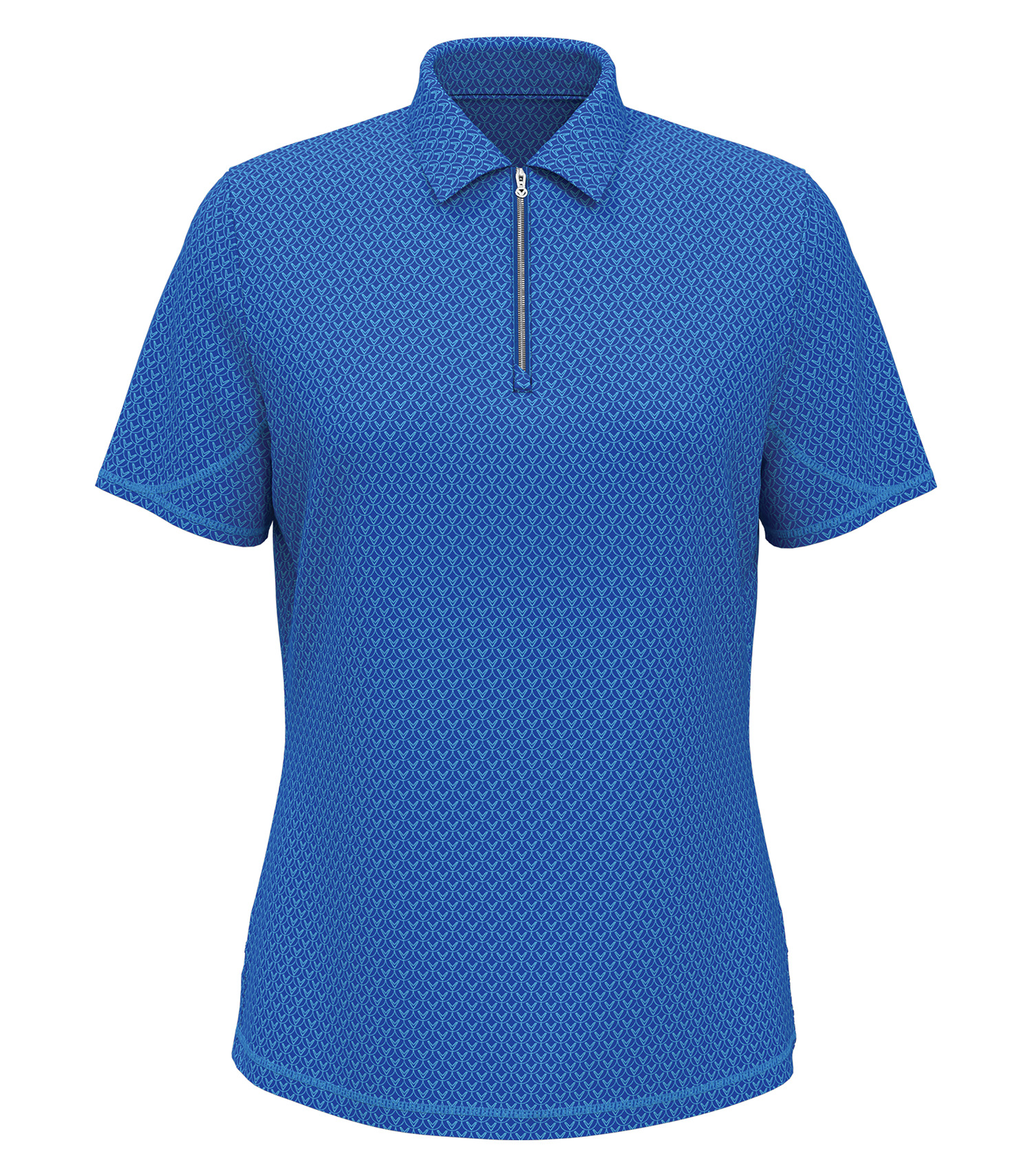 Callaway CGW792 CALLAWAY ALL-OVER STITCHED CHEV LADIES’ POLO
