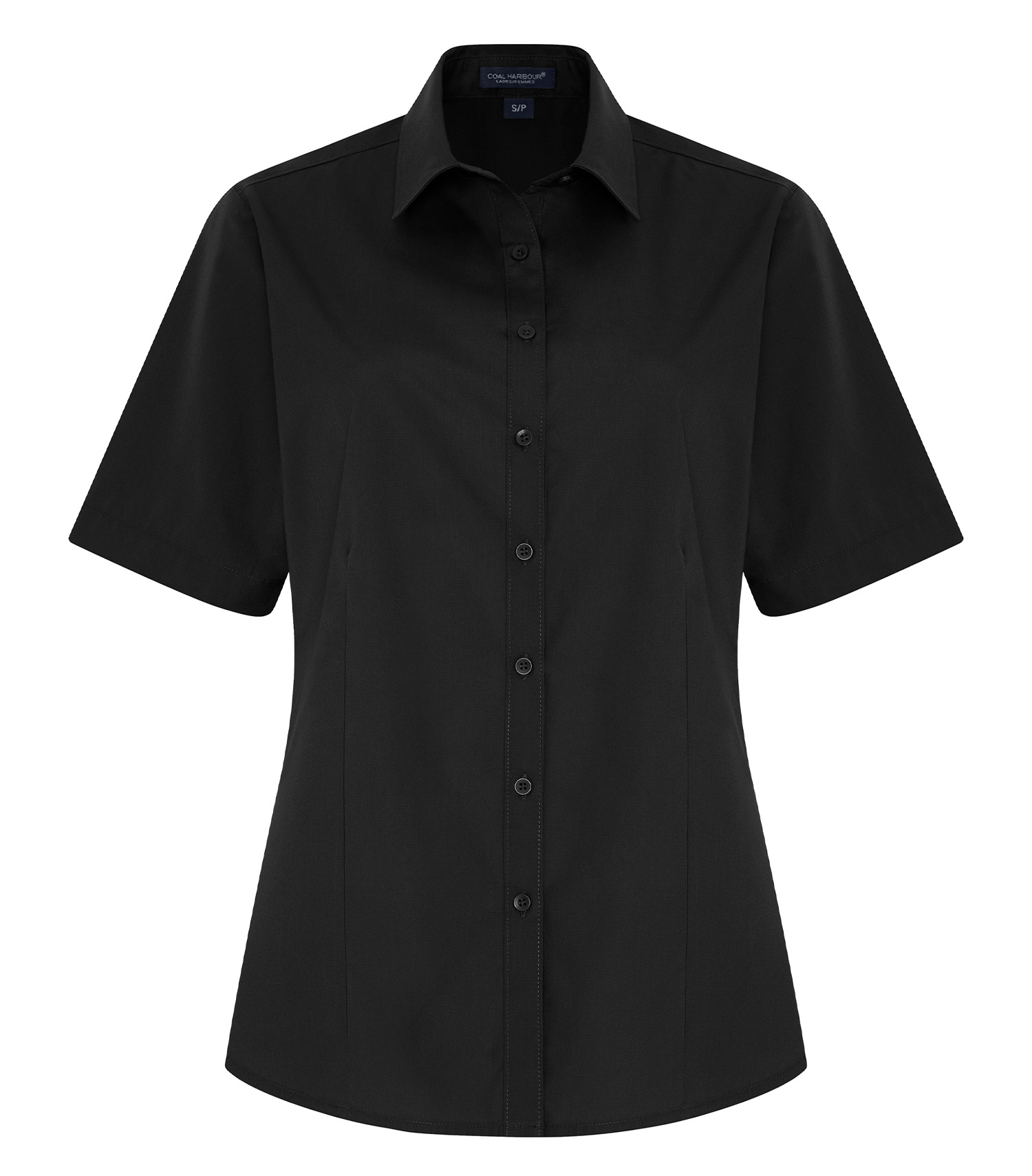 Coal Harbour® CH6201L COAL HARBOUR&reg; EVERYDAY EASY CARE SHORT SLEEVE LADIES’ WOVEN SHIRT