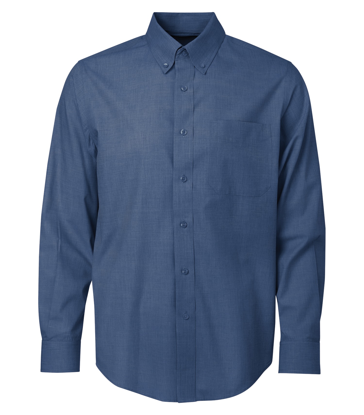 Coal Harbour® D6004 COAL HARBOUR® TEXTURED CROSSHATCH WOVEN SHIRT — Deep Blue