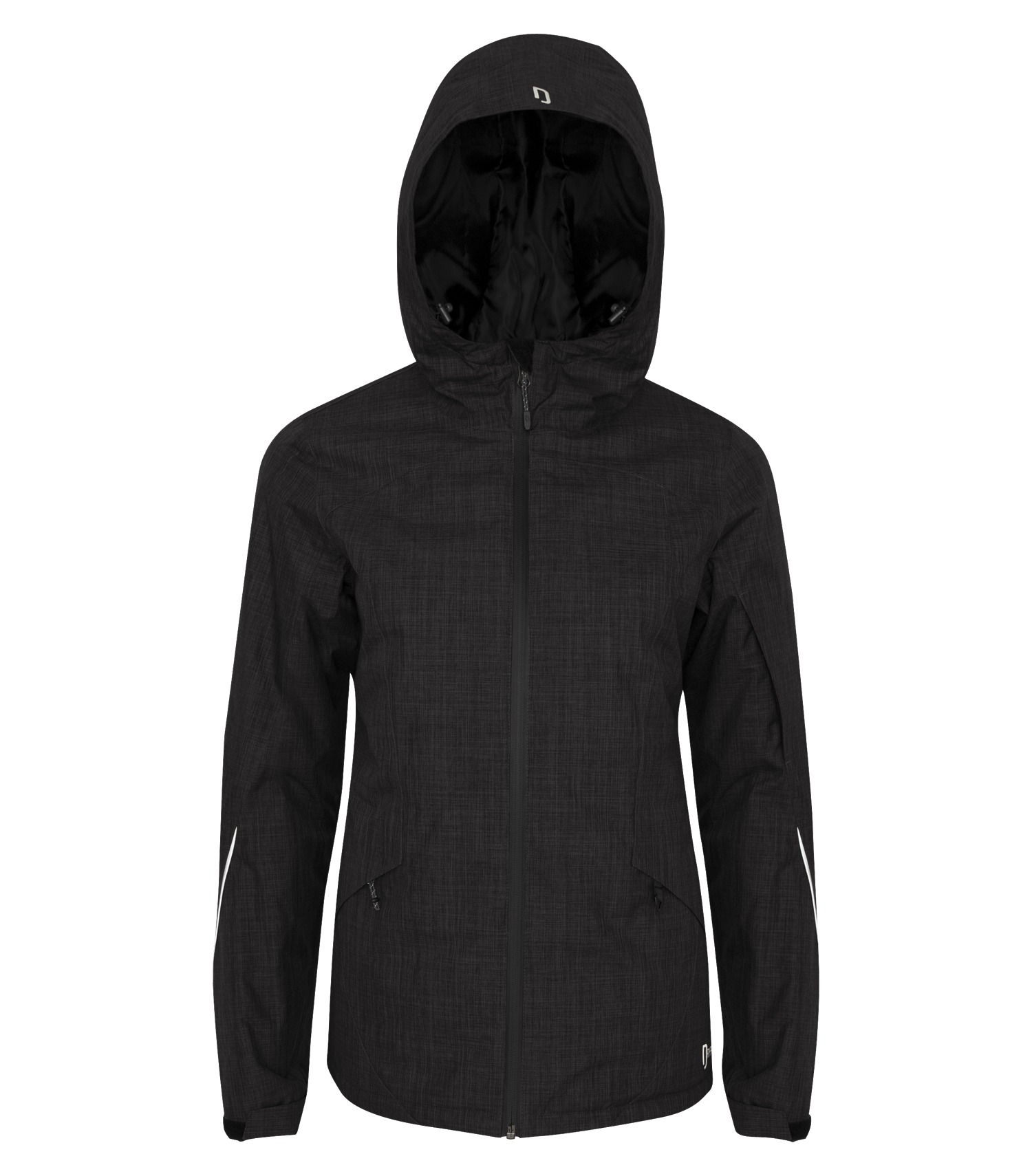 DryFrame® DF7633L DRYFRAME® THERMO TECH INSULATED WATERPROOF LADIES' JACKET — Black