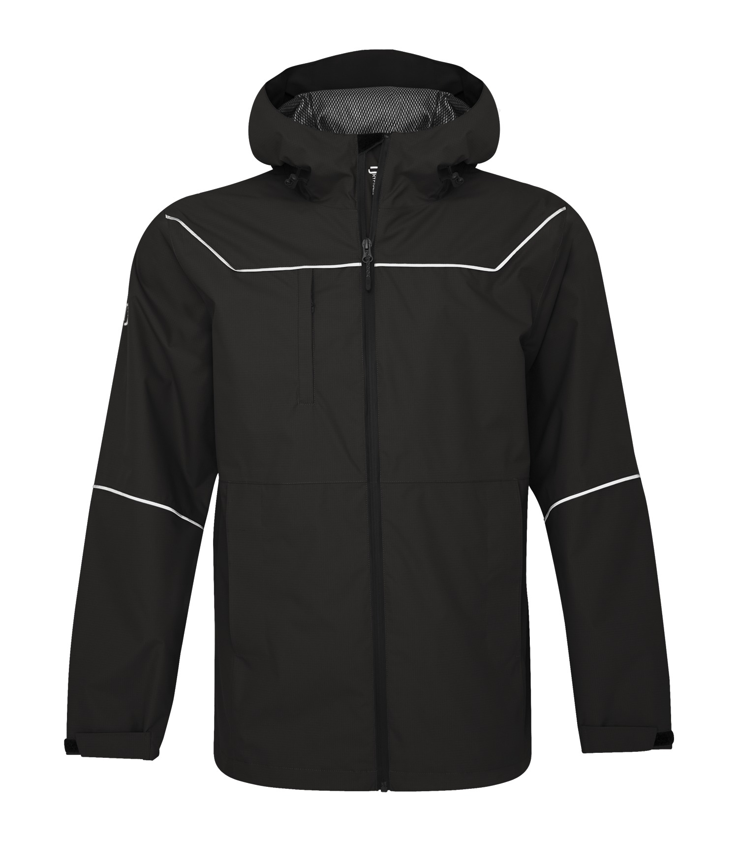 DRYFRAME® DRY TECH WATERPROOF SHELL SYSTEM PERFORMANCE JACKET — Black