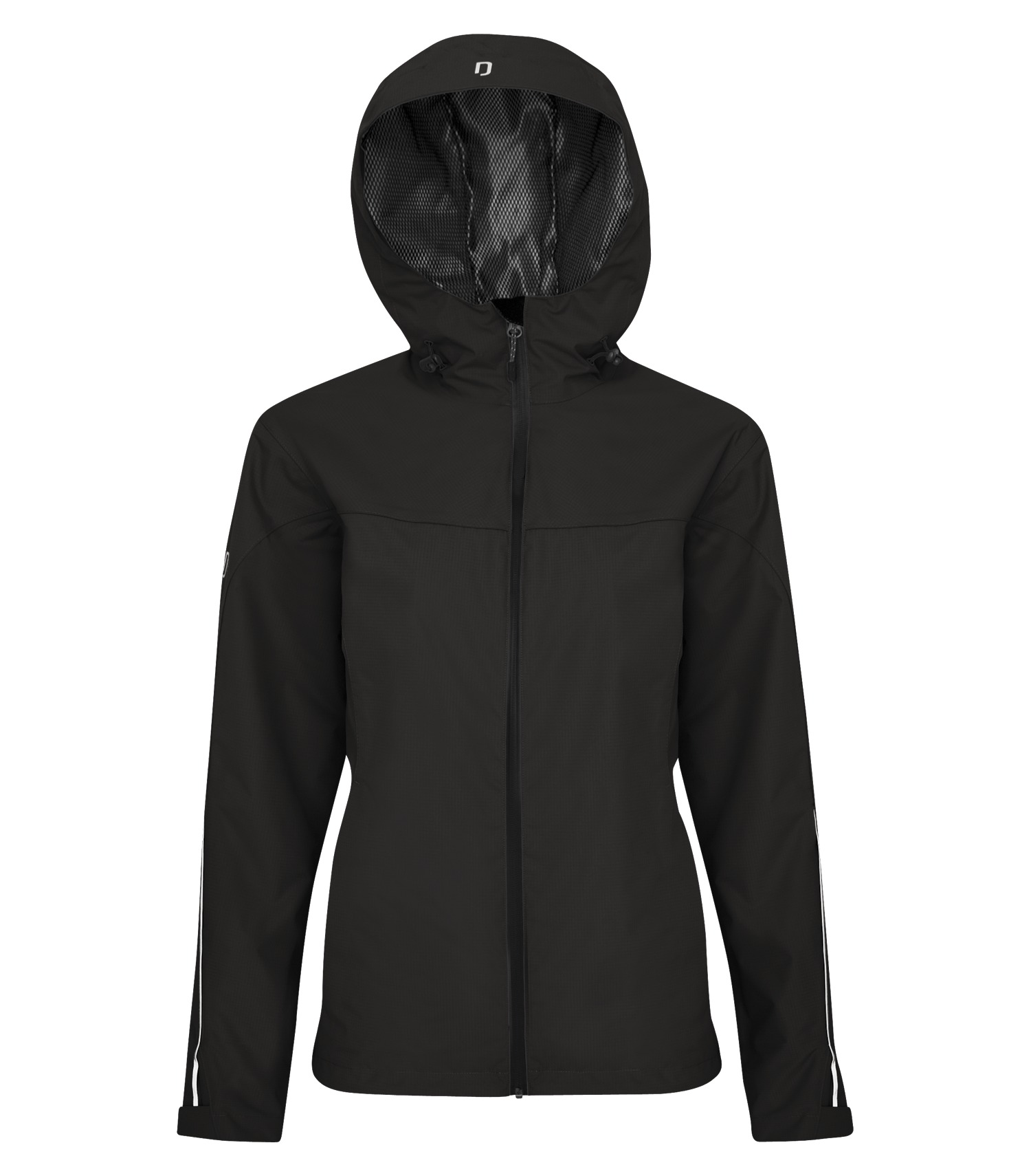 DRYFRAME® DRY TECH WATERPROOF SHELL SYSTEM PERFORMANCE LADIES' JACKET — Black