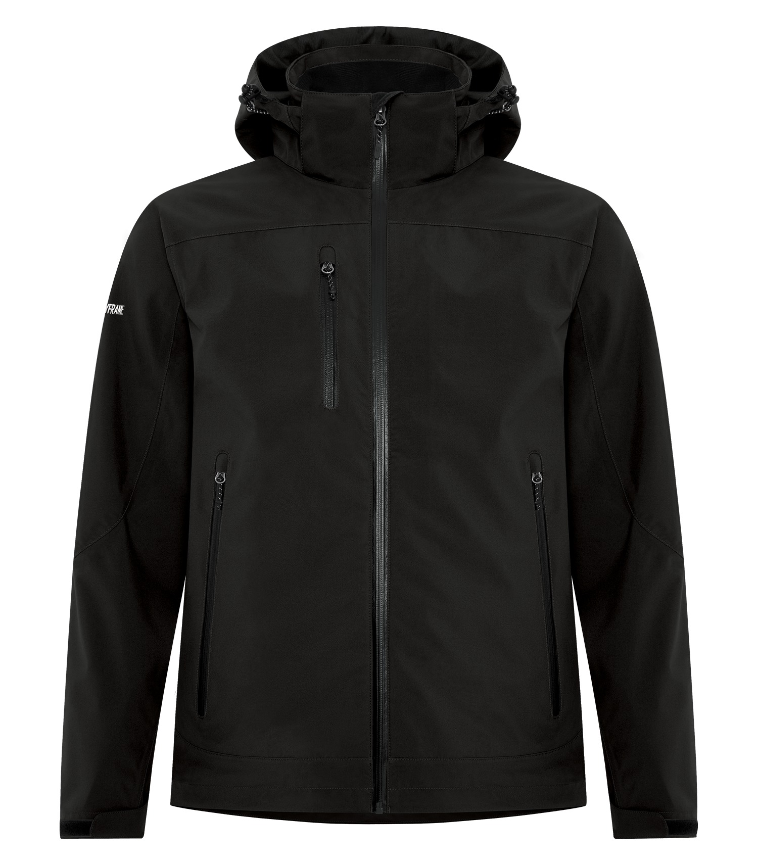 DRYFRAME® TRI-TECH WATERPROOF HARD SHELL JACKET — Black