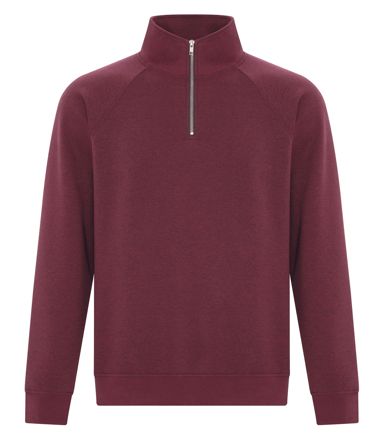 ATC™ ESACTIVE® F2042 ATC™ ESACTIVE® VINTAGE 1/4 ZIP SWEATSHIRT — Cardinal Heather