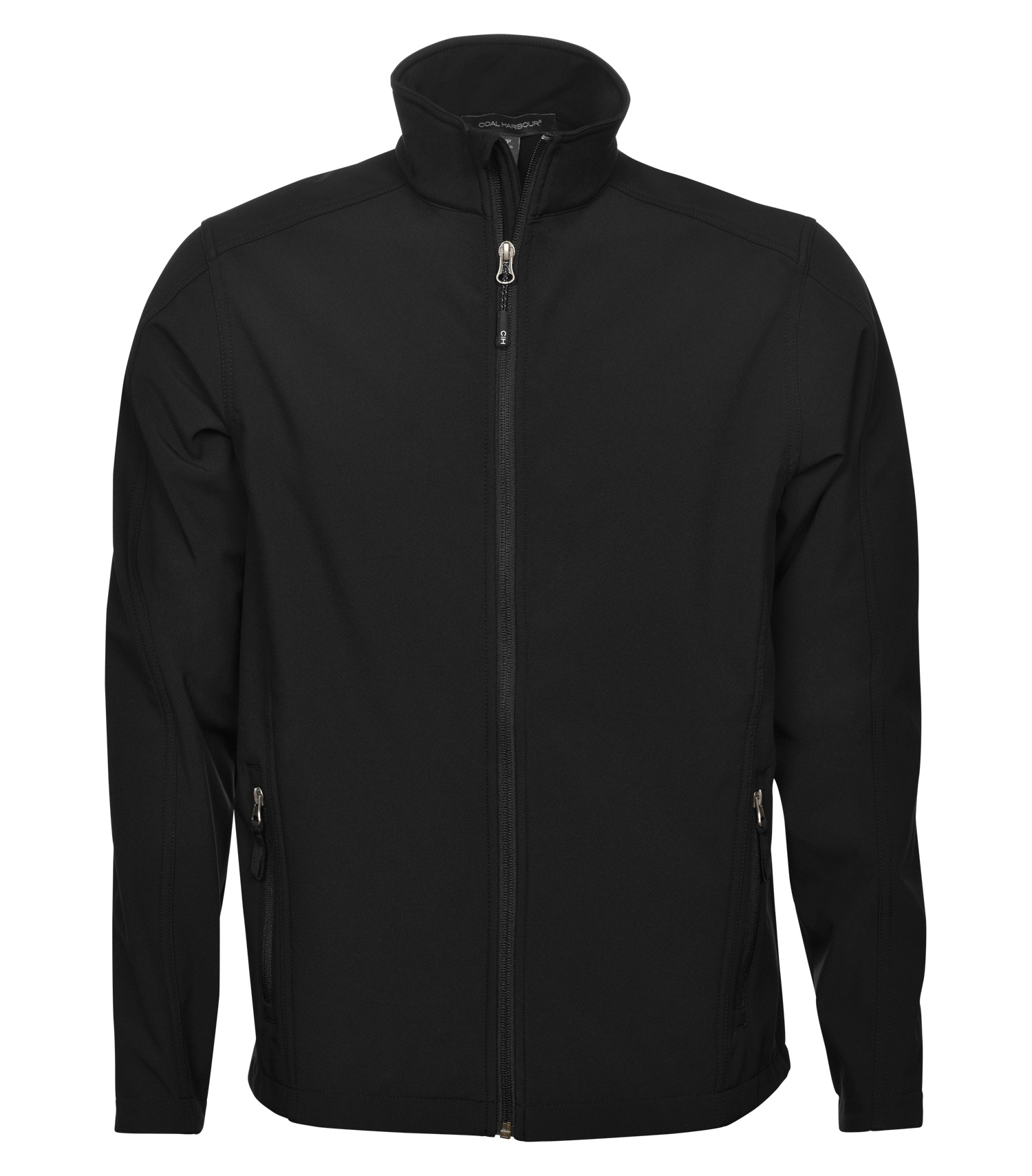Coal Harbour® J7603 COAL HARBOUR® EVERYDAY WATER REPELLENT SOFT SHELL JACKET — Black