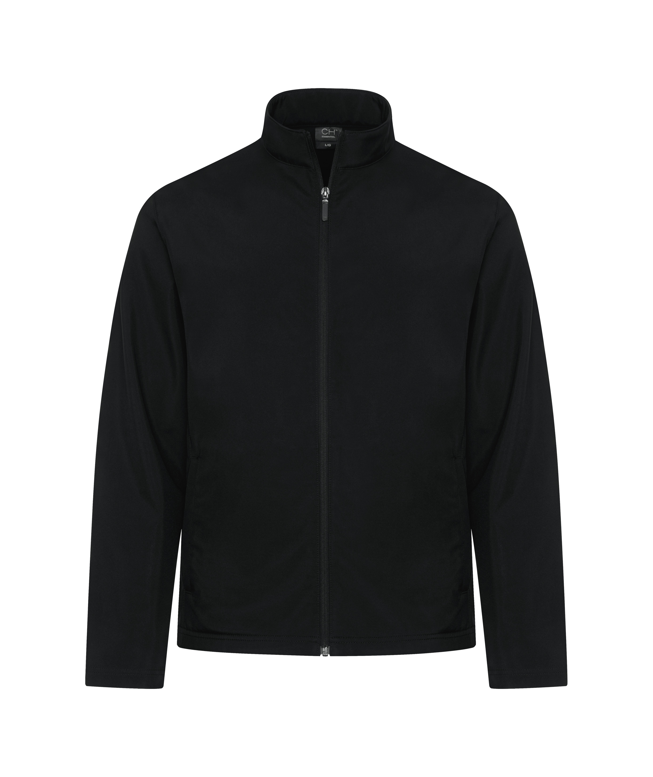 CH ESSENTIAL® WATER REPELLENT SOFT SHELL JACKET — Black