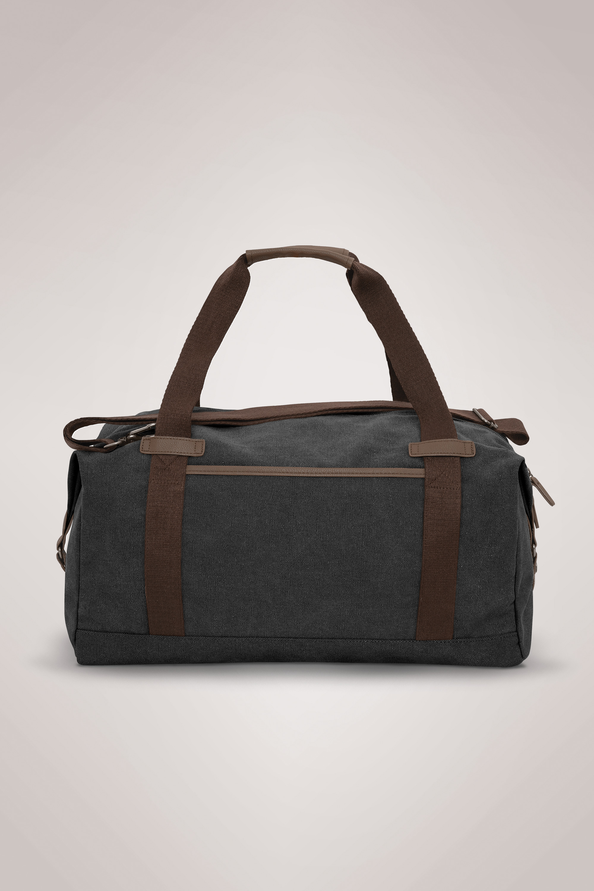 KOI® CANVAS DUFFEL. 35L — Faded Black