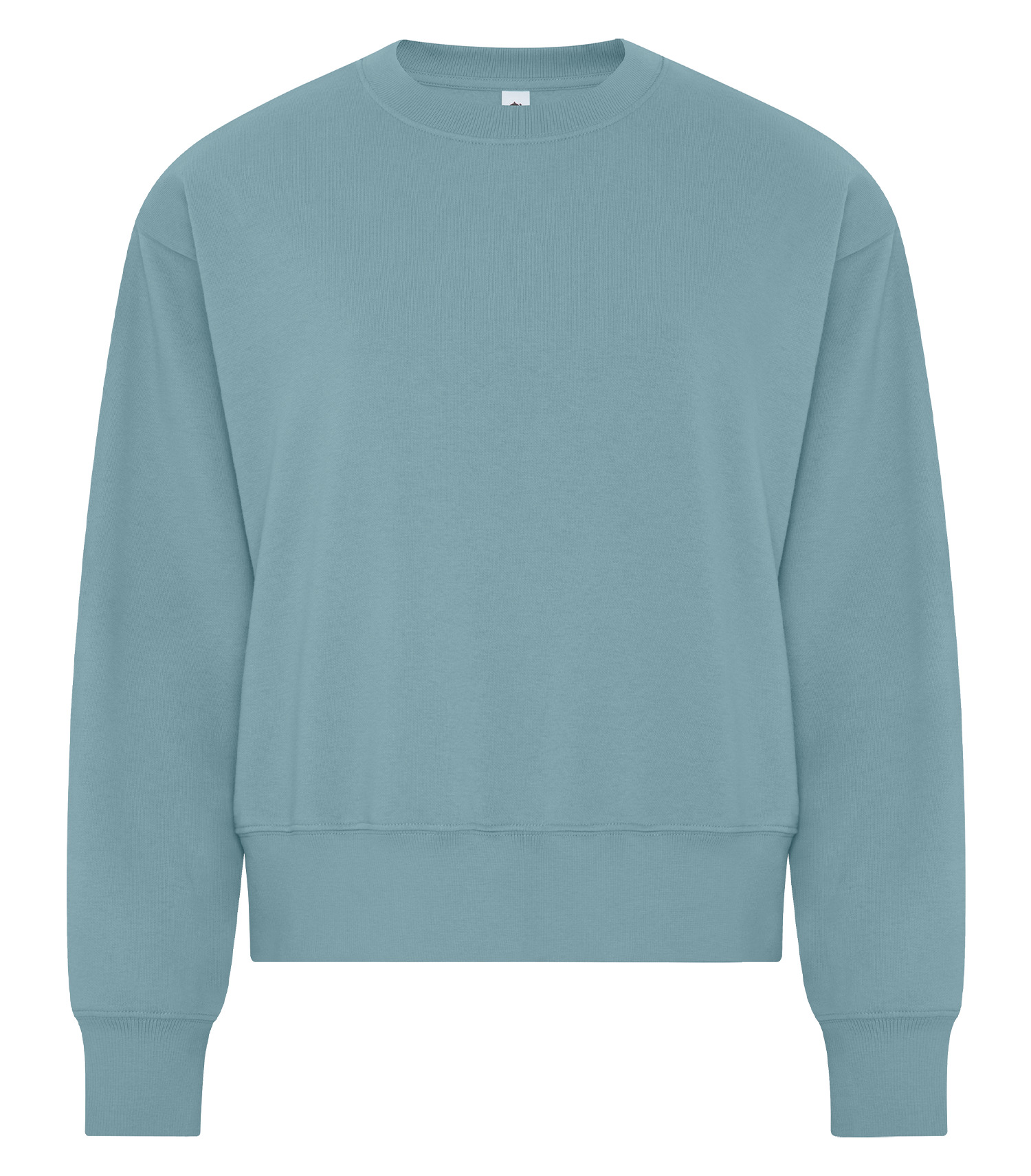 KOI&reg; ELEMENT CFF LADIES’ CREWNECK — Blue Mist