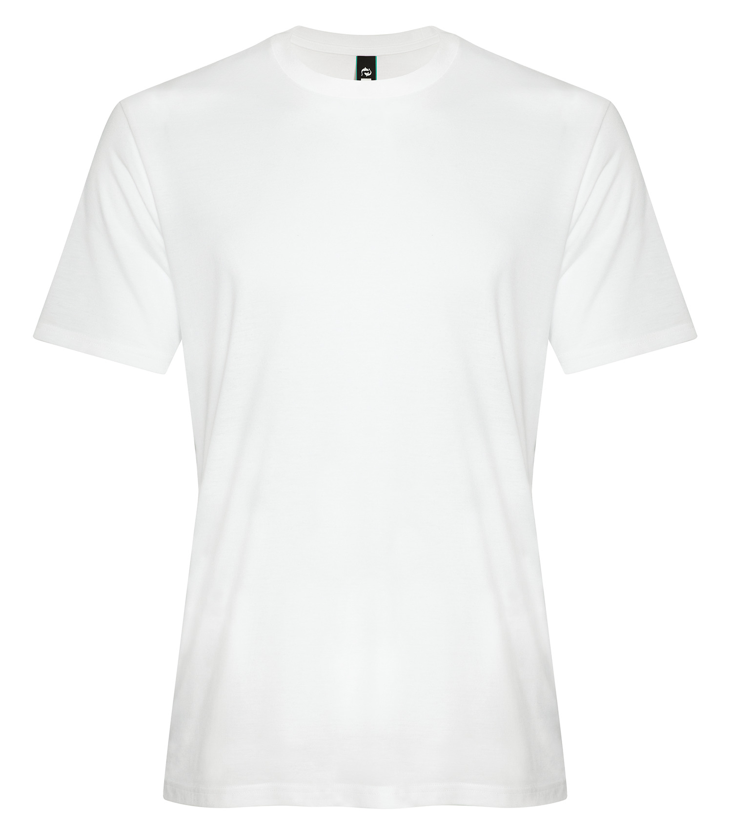 KOI&reg; ELEMENT RING SPUN COTTON TEE — White