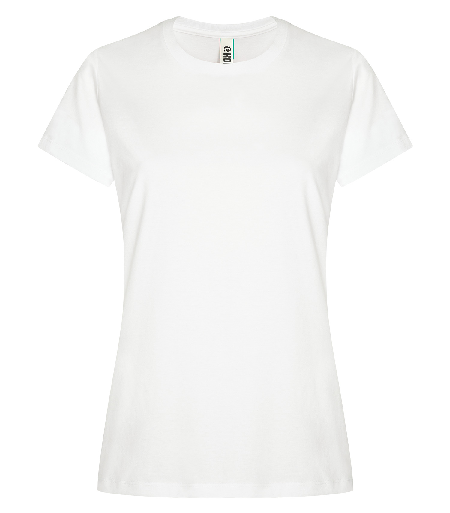KOI® KOI8070L KOI® ELEMENT RING SPUN COTTON LADIES' TEE — White