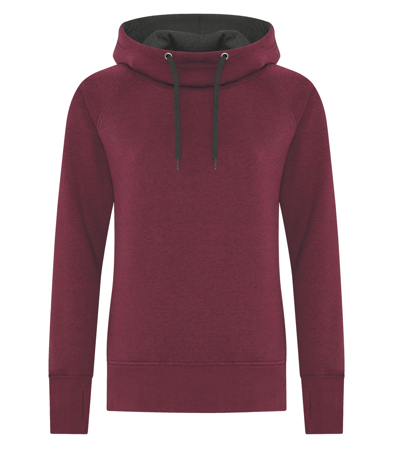 ATC™ ESACTIVE® VINTAGE LADIES' HOODIE — Cardinal Heather