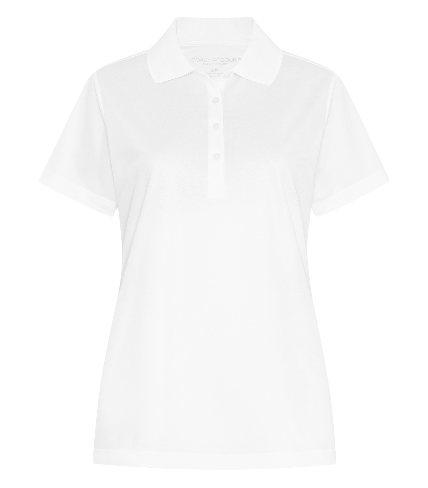 Coal Harbour® L365 COAL HARBOUR® EVERYDAY SNAG RESISTANT LADIES’ POLO — White