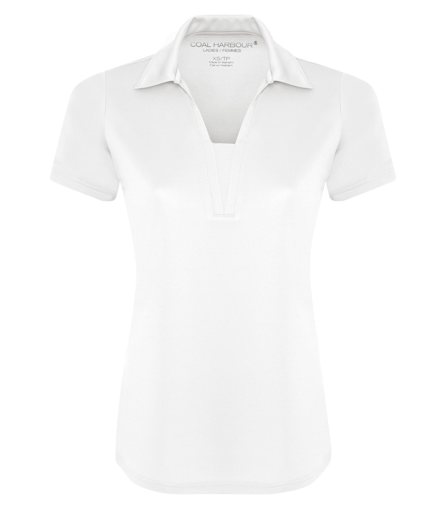 COAL HARBOUR® CITY TECH SNAG RESISTANT LADIES' POLO — White