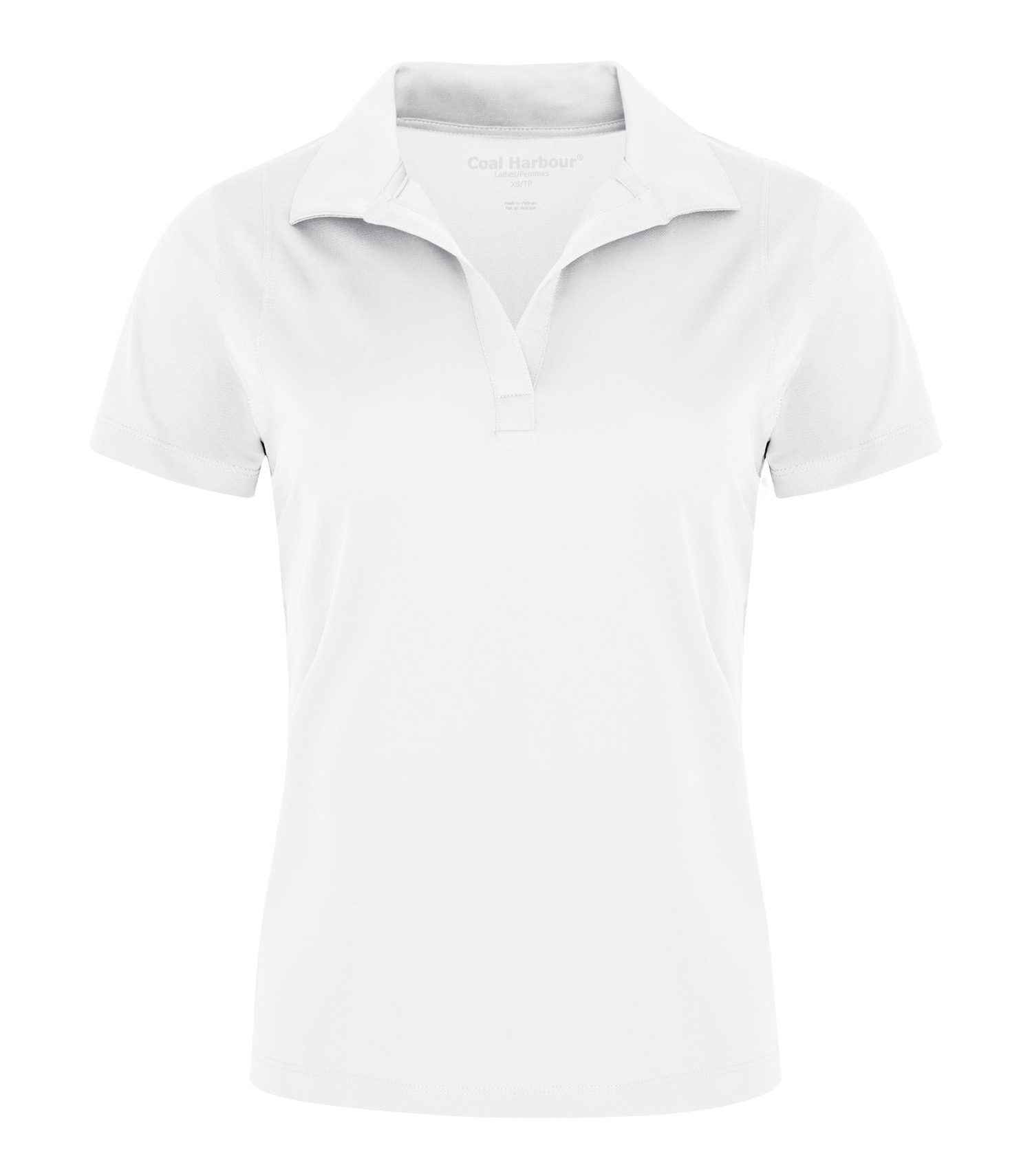 Coal Harbour® L445 COAL HARBOUR® SNAG RESISTANT LADIES' POLO — White