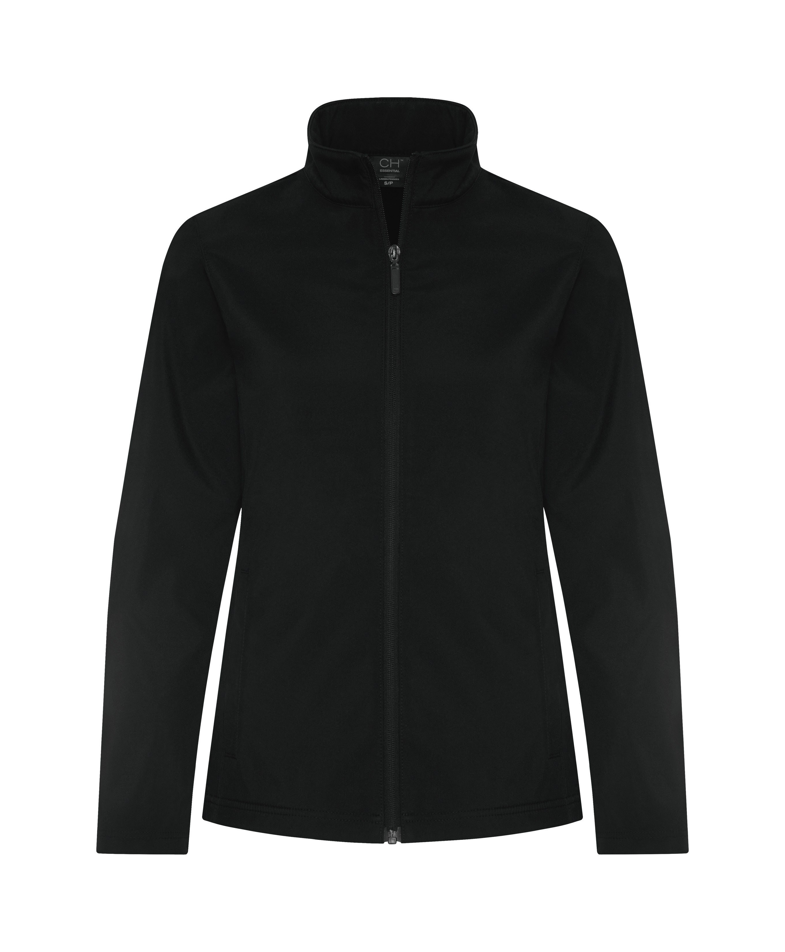 CH ESSENTIAL® WATER REPELLENT SOFT SHELL LADIES' JACKET — Black