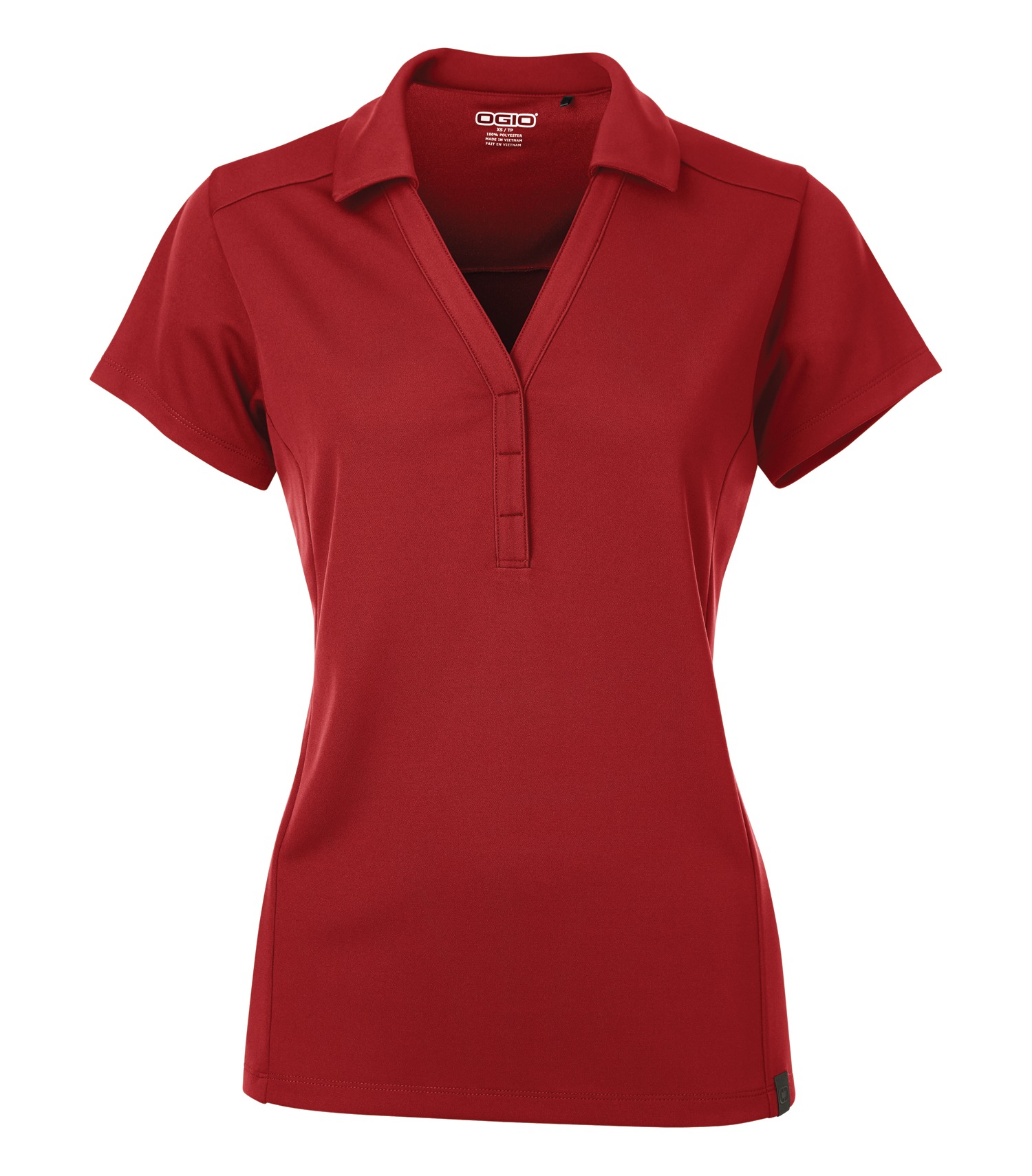 OGIO® LOG125 OGIO® FRAMEWORK LADIES' POLO — Signal Red