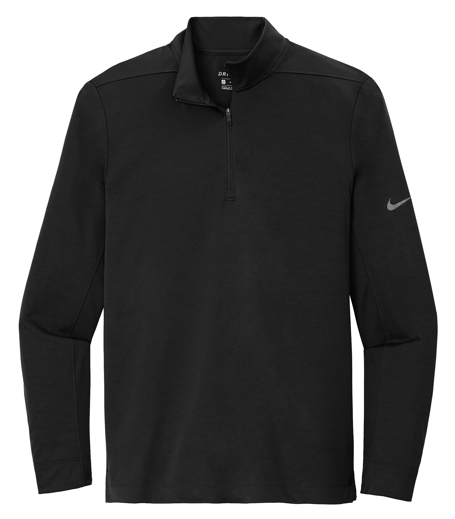 Nike NKBV6044 NIKE DRY 1/2 ZIP COVER UP — Black