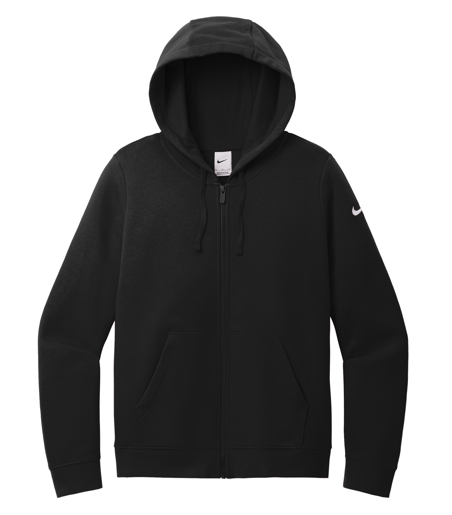 Nike NKFD9890 NIKE CLUB FLEECE SLEEVE SWOOSH LADIES' FULL ZIP HOODIE