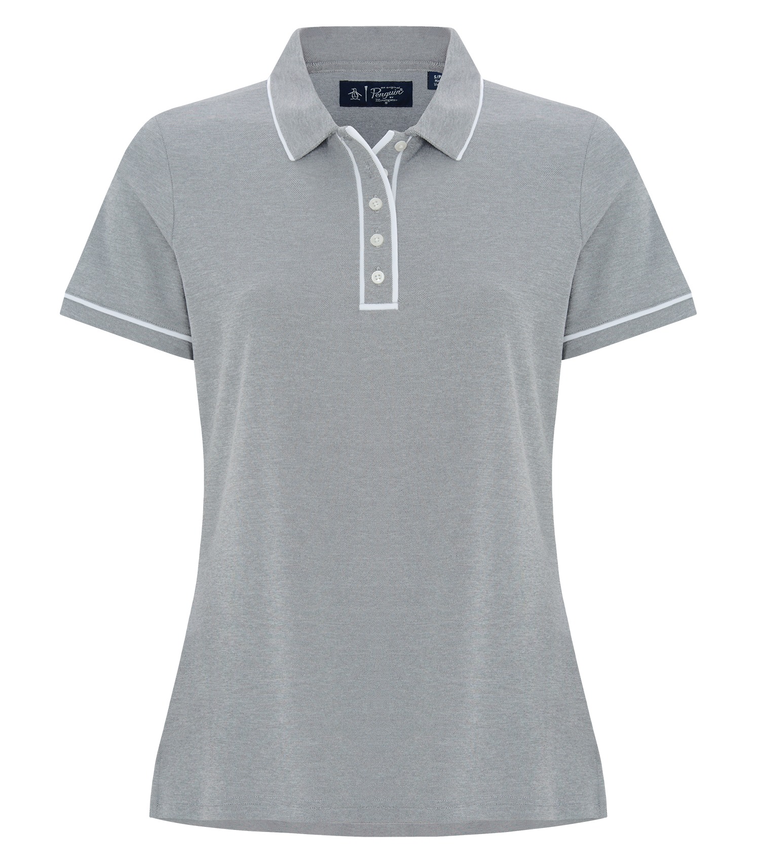 Original Penguin® OGKSA092 ORIGINAL PENGUIN&reg; GOLF EARL LADIES' POLO — Asphalt