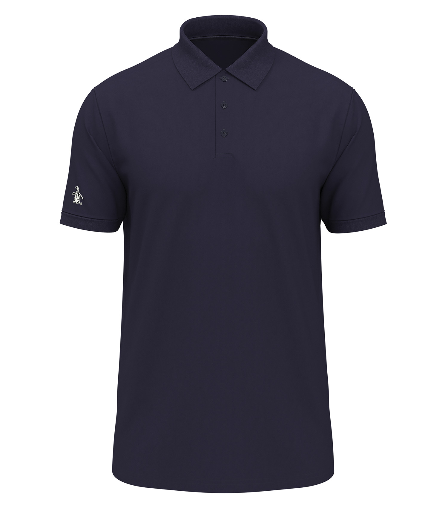 Original Penguin® OGM0F4 ORIGINAL PENGUIN&reg; SOLID POLO — Black Iris Blue
