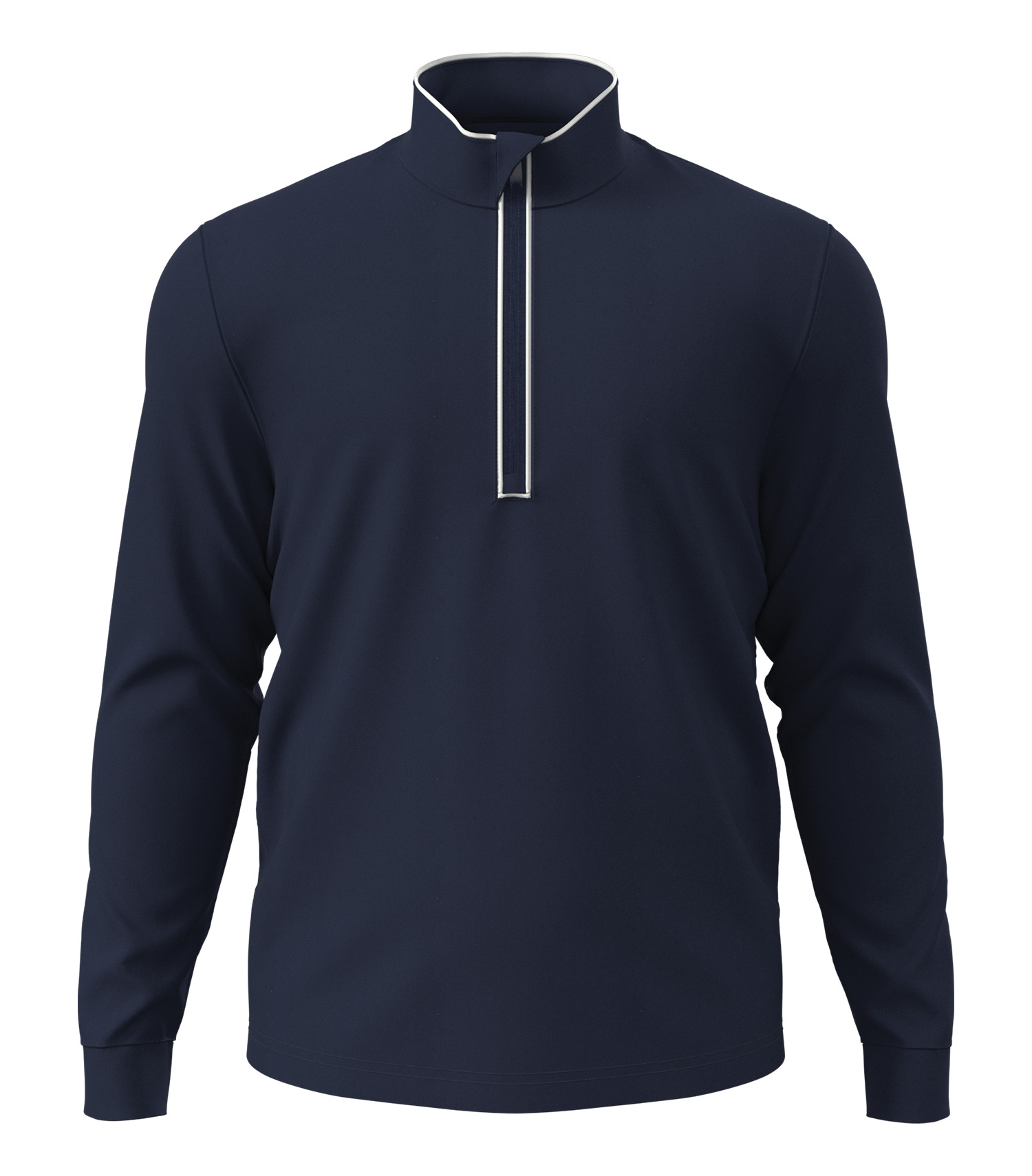 Original Penguin® OGM100 ORIGINAL PENGUIN&reg; LIGHTWEIGHT EARL 1/4 ZIP — Black Iris Blue
