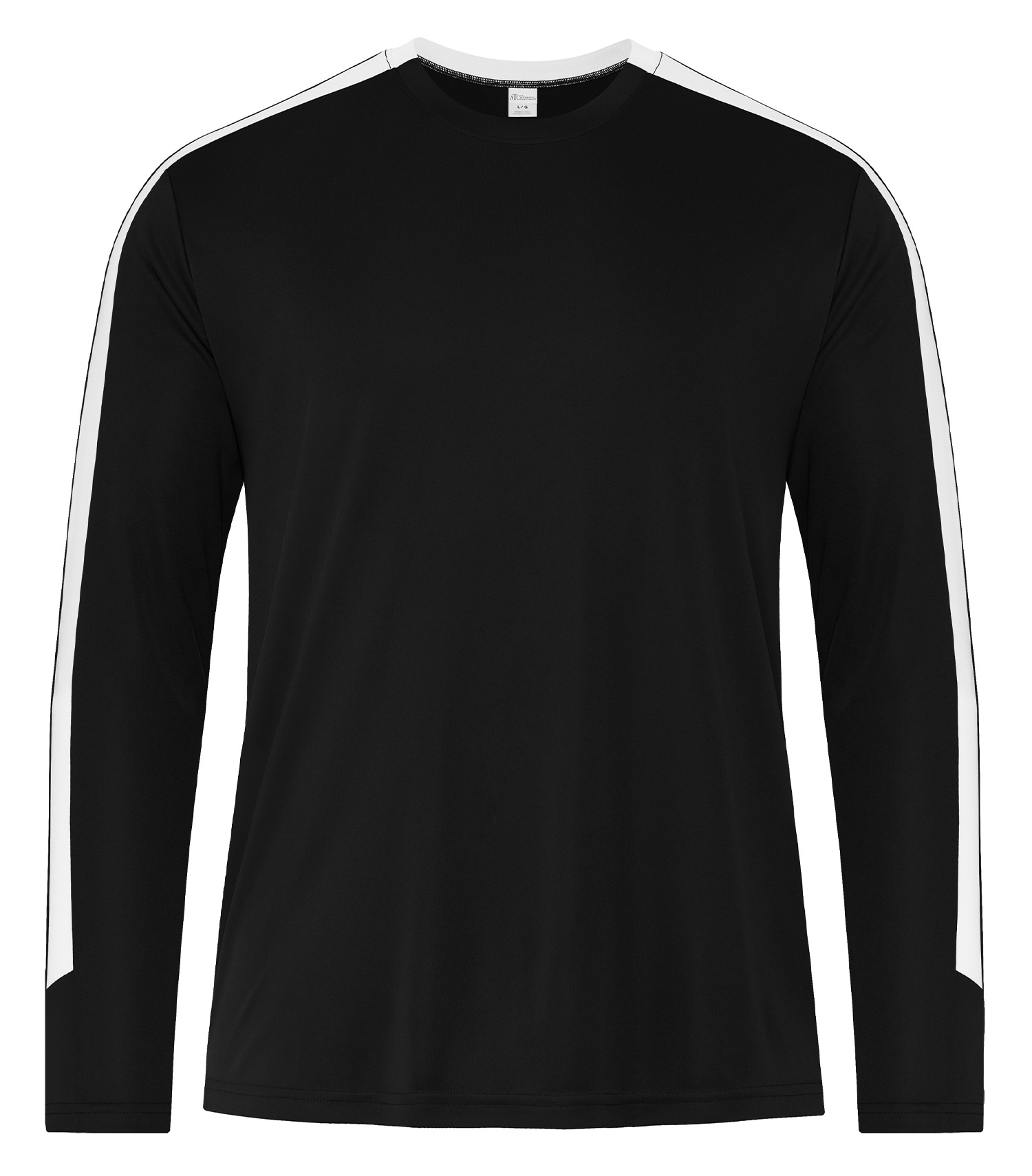 ATC™ PRO CLUB LONG SLEEVE TEE — Black/White