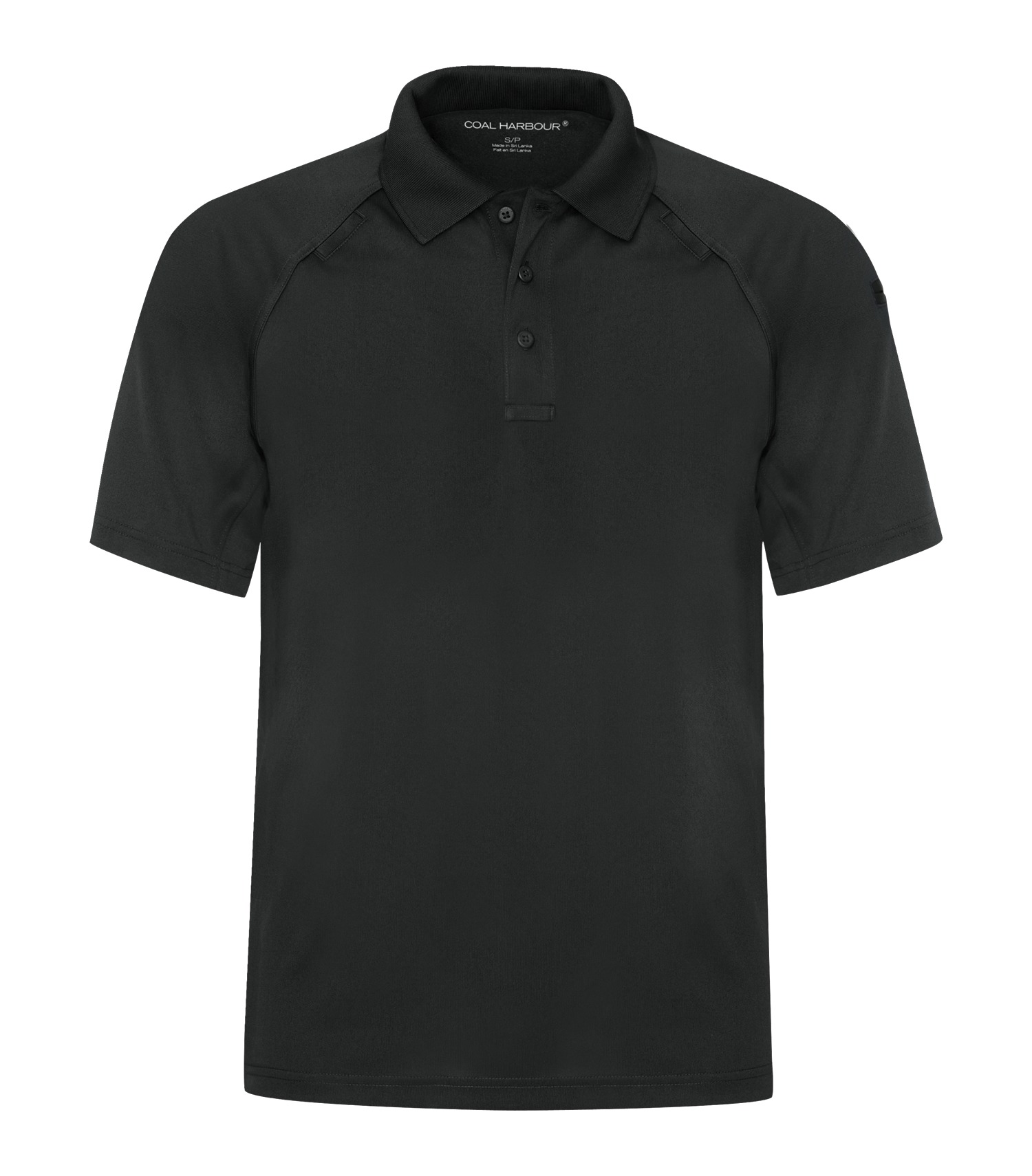 Coal Harbour® S4016 DISCONTINUED COAL HARBOUR® SNAG PROOF POWER TACTICAL POLO — Black
