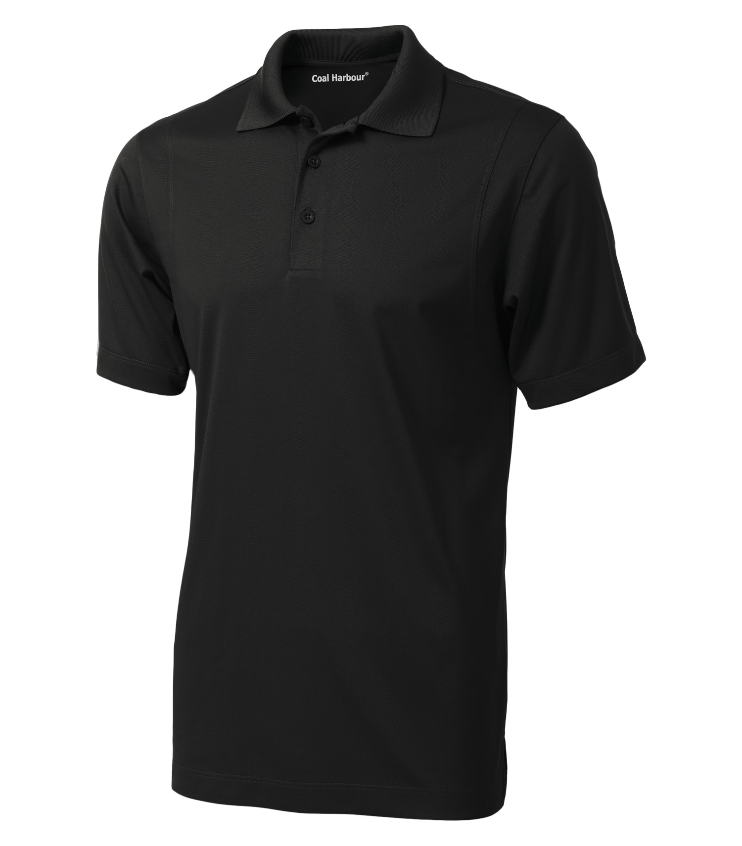 Coal Harbour® TS445 COAL HARBOUR® SNAG RESISTANT TALL POLO — Black