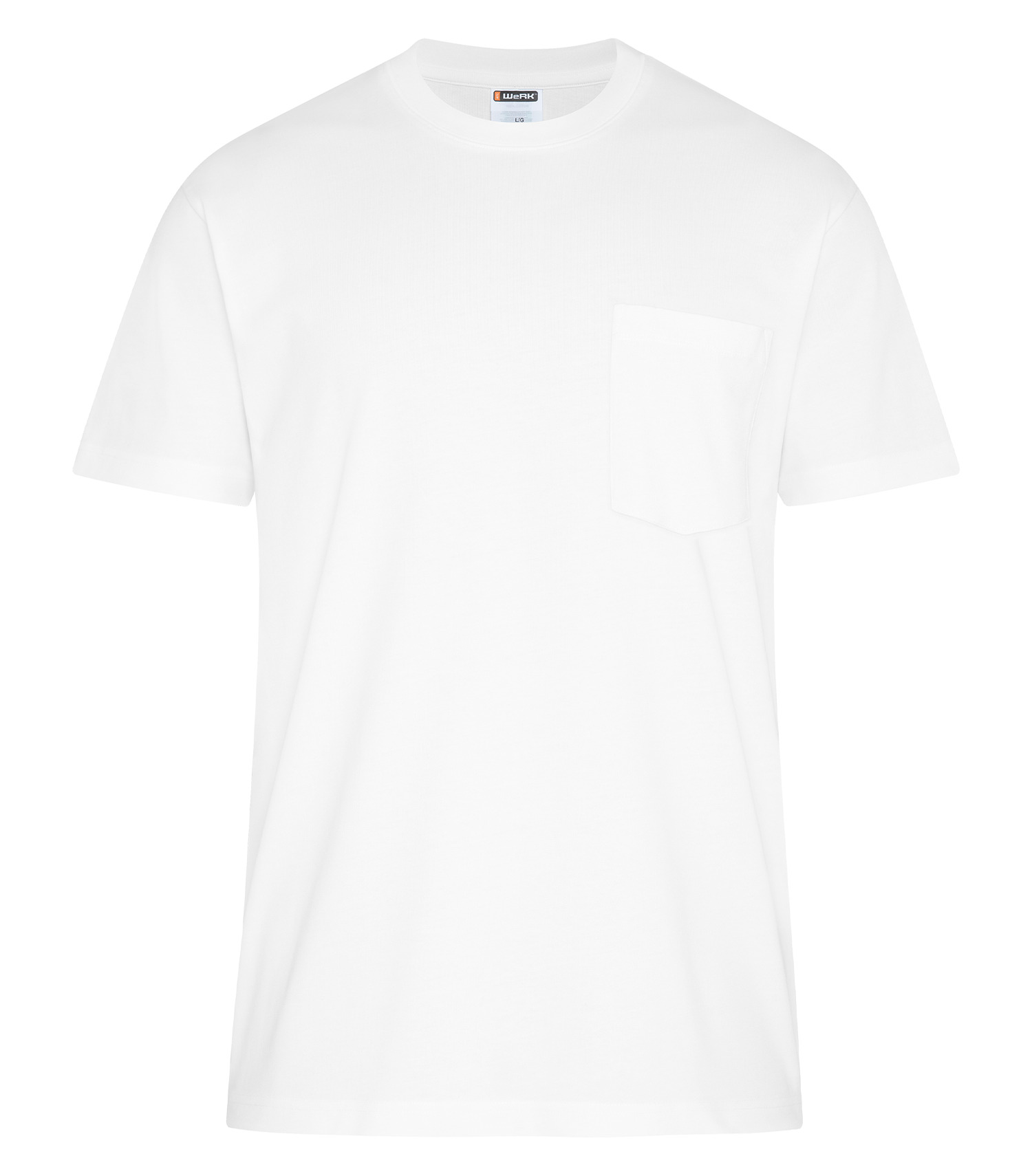 ATC WeRK™ WeRK250P ATC WeRK™ HEAVYWEIGHT RING SPUN COTTON POCKET TEE — White