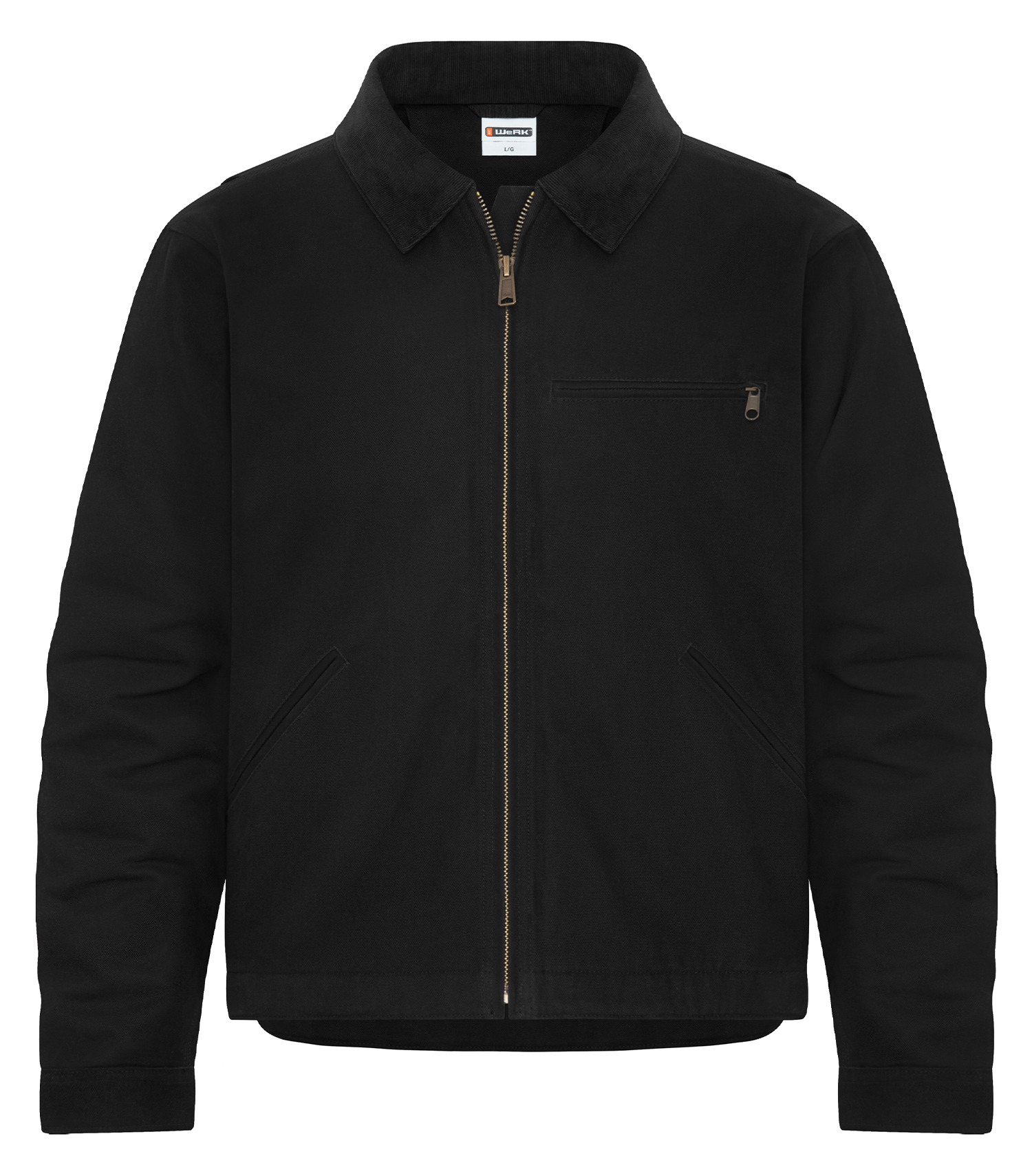 ATC WeRK™ WeRK7640 ATC WeRK™ FORT MAC JACKET WITH DETACHABLE HOOD — Black