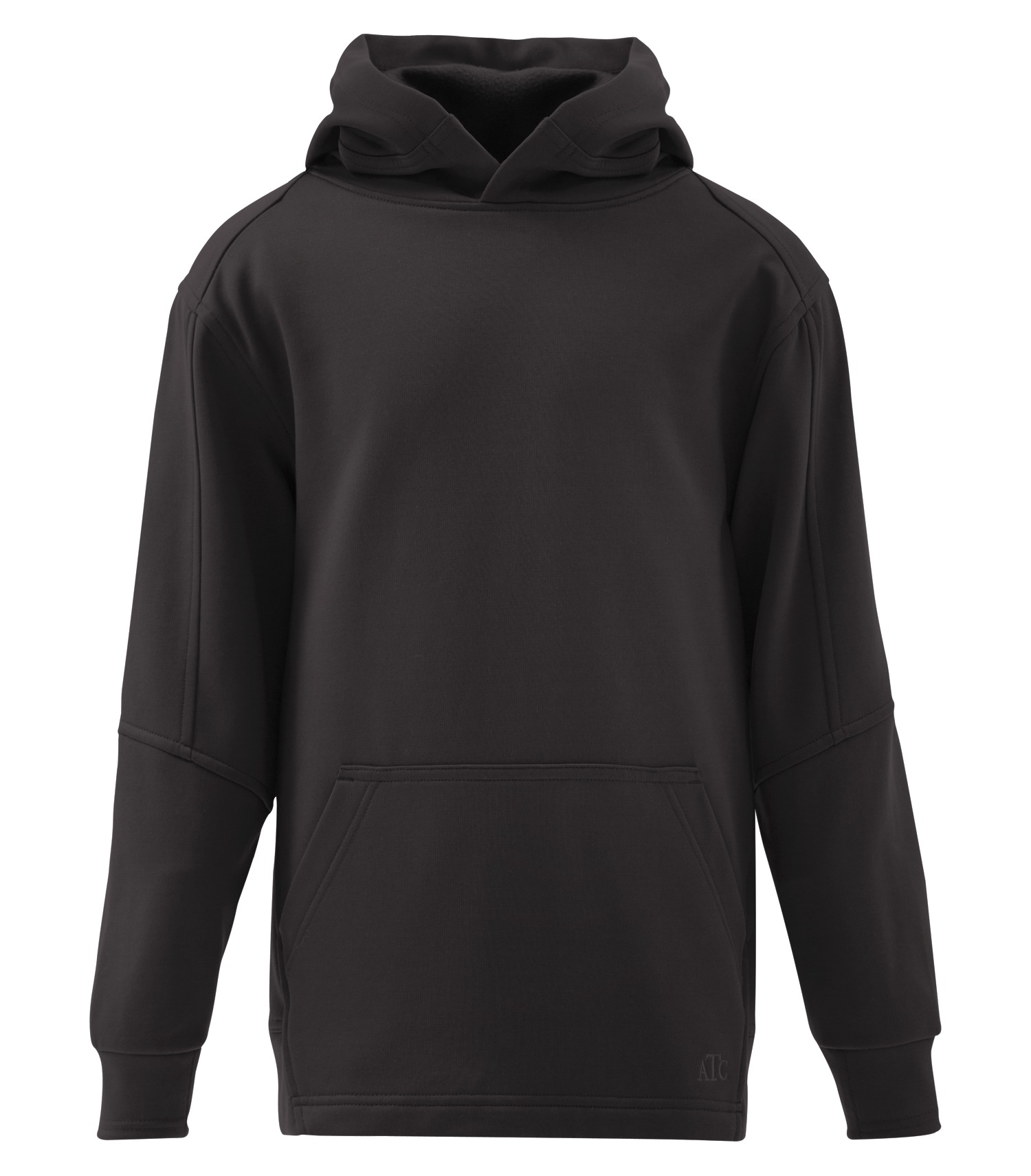 ATC™ PTECH® FLEECE YOUTH HOODIE — Black