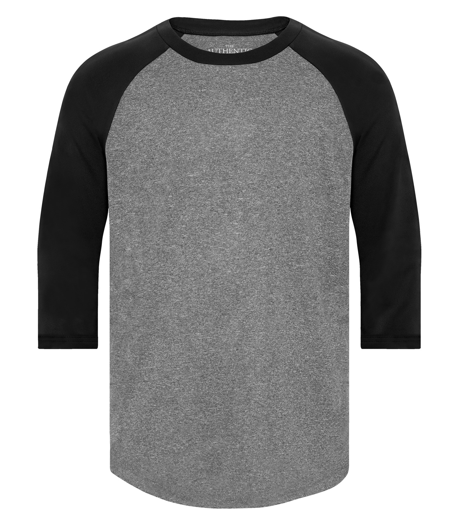 ATC™ PRO TEAM BASEBALL YOUTH JERSEY — Charcoal Heather/Black