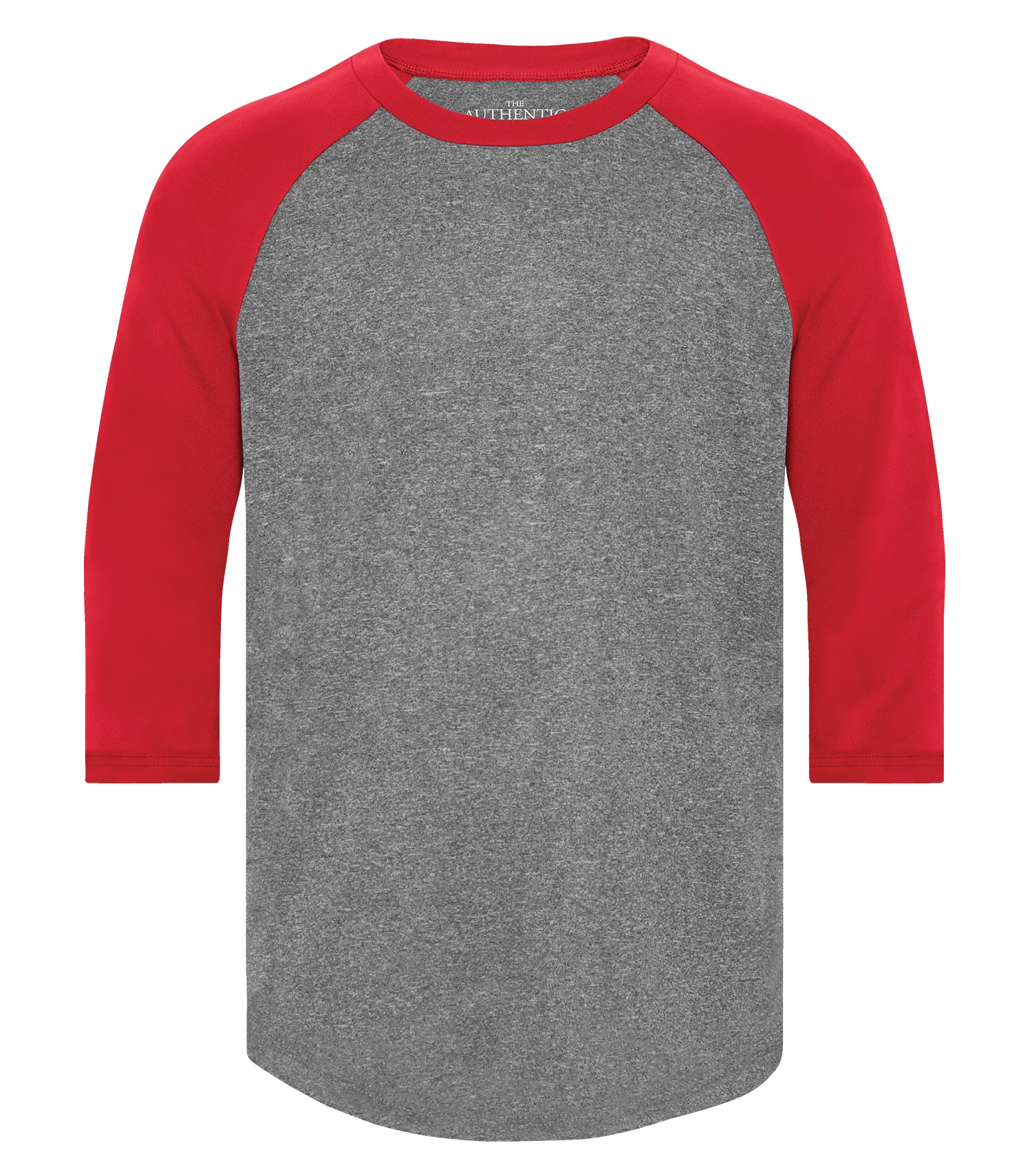 Charcoal Heather/True Red