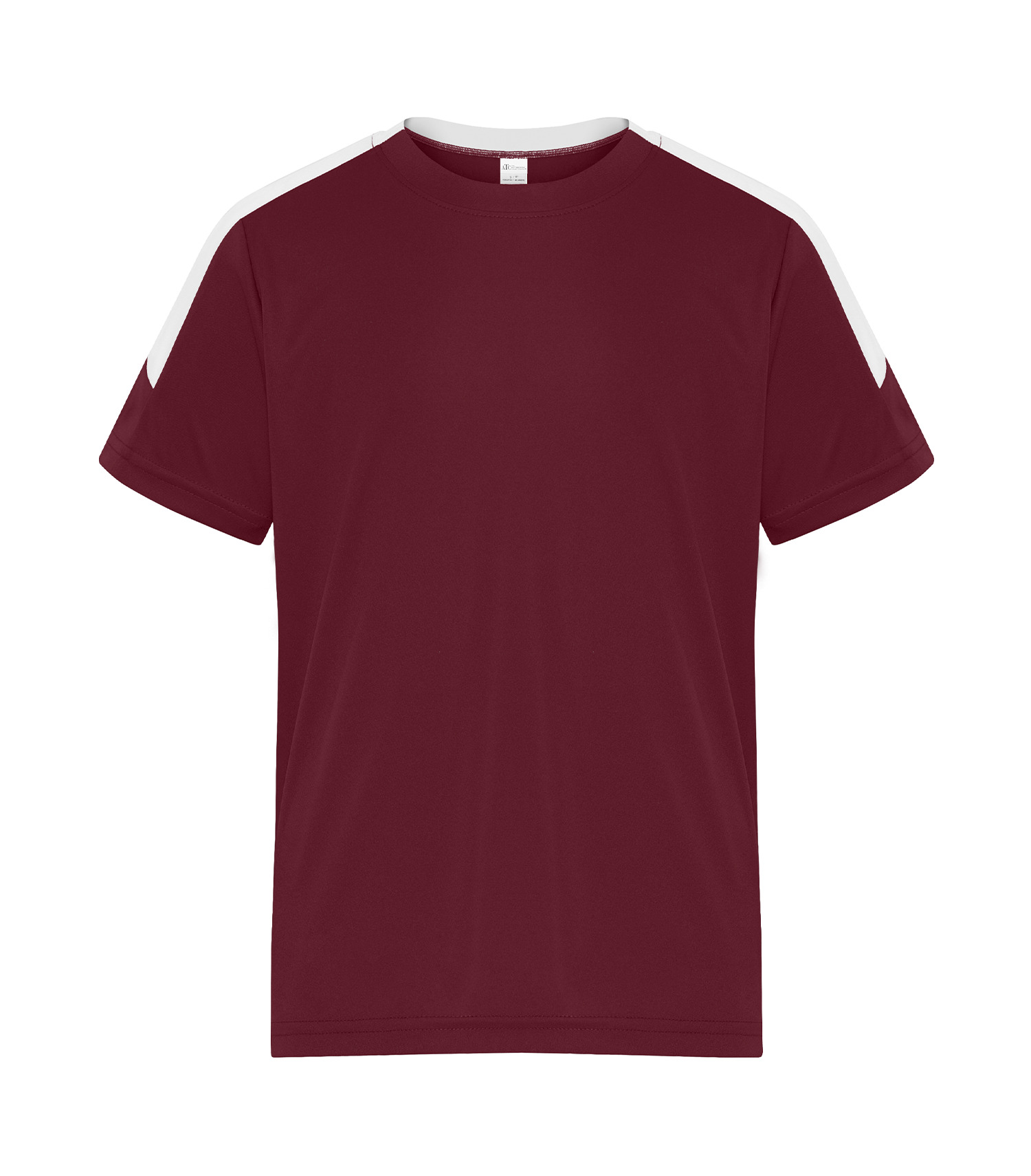 Maroon/White