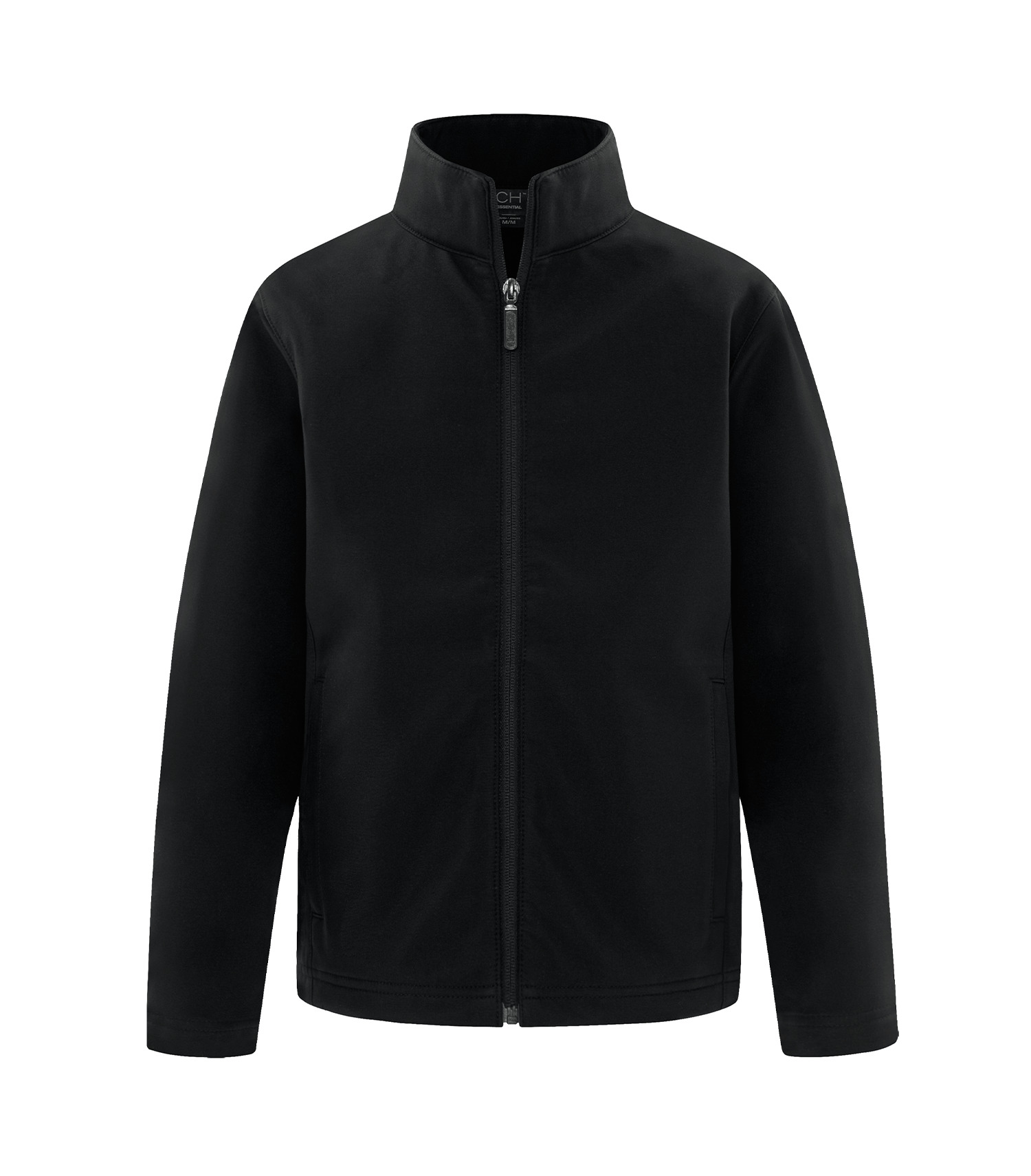 CH ESSENTIAL® WATER REPELLENT SOFT SHELL YOUTH JACKET — Black